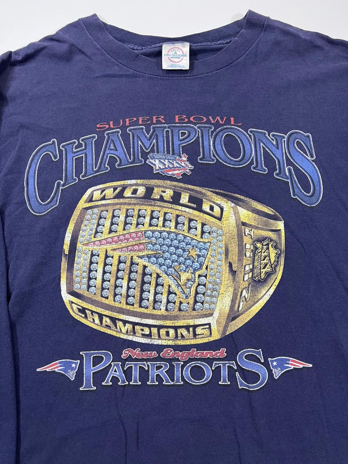 Other Vintage New England Patriots Super Bowl Long Sleeve Shirt XL Size US XL / EU 56 / 4 - 2 Thumbnail