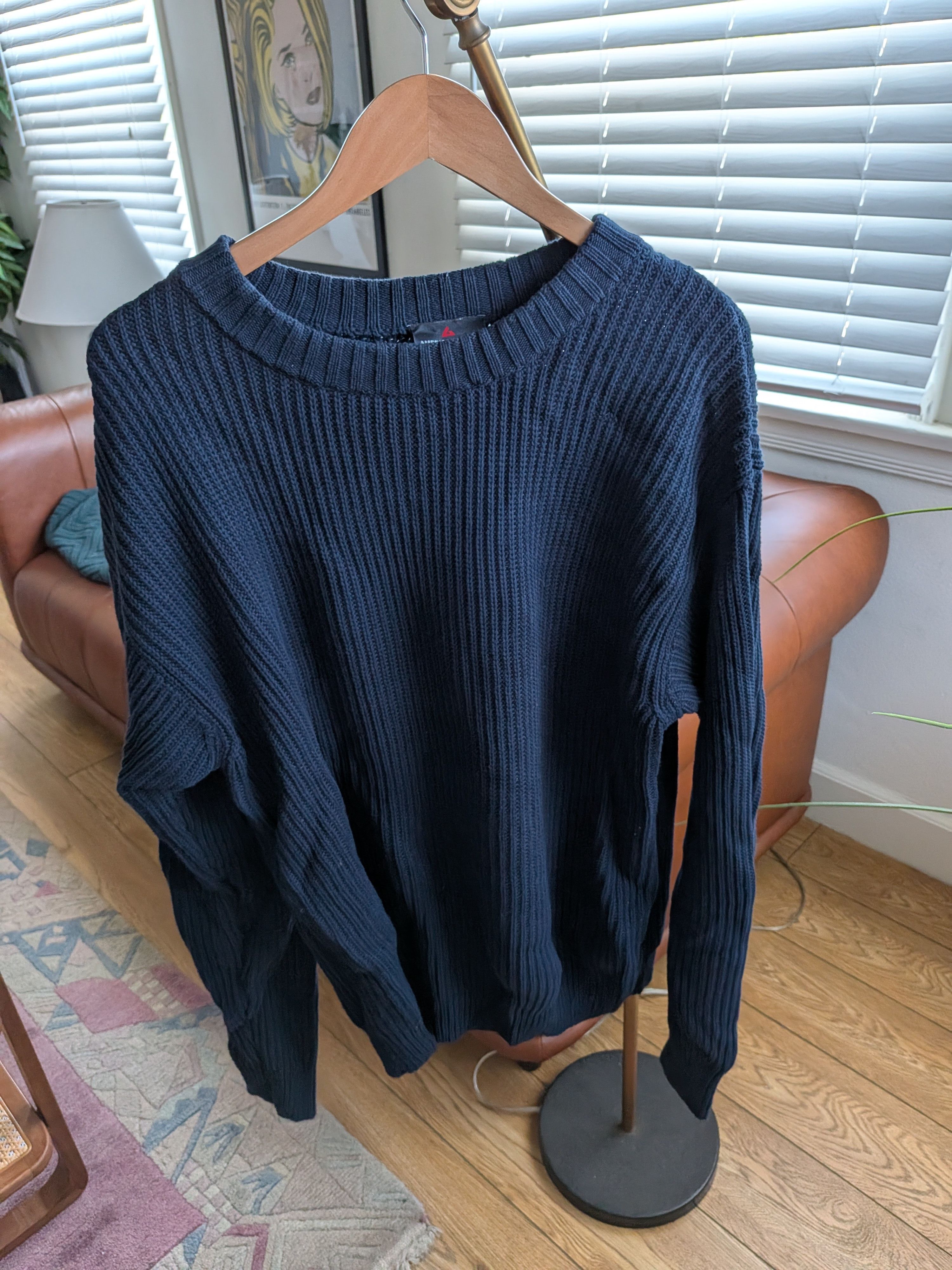 American Giant Chunky Cotton Sweater Size US L / EU 52-54 / 3 - 1 Thumbnail