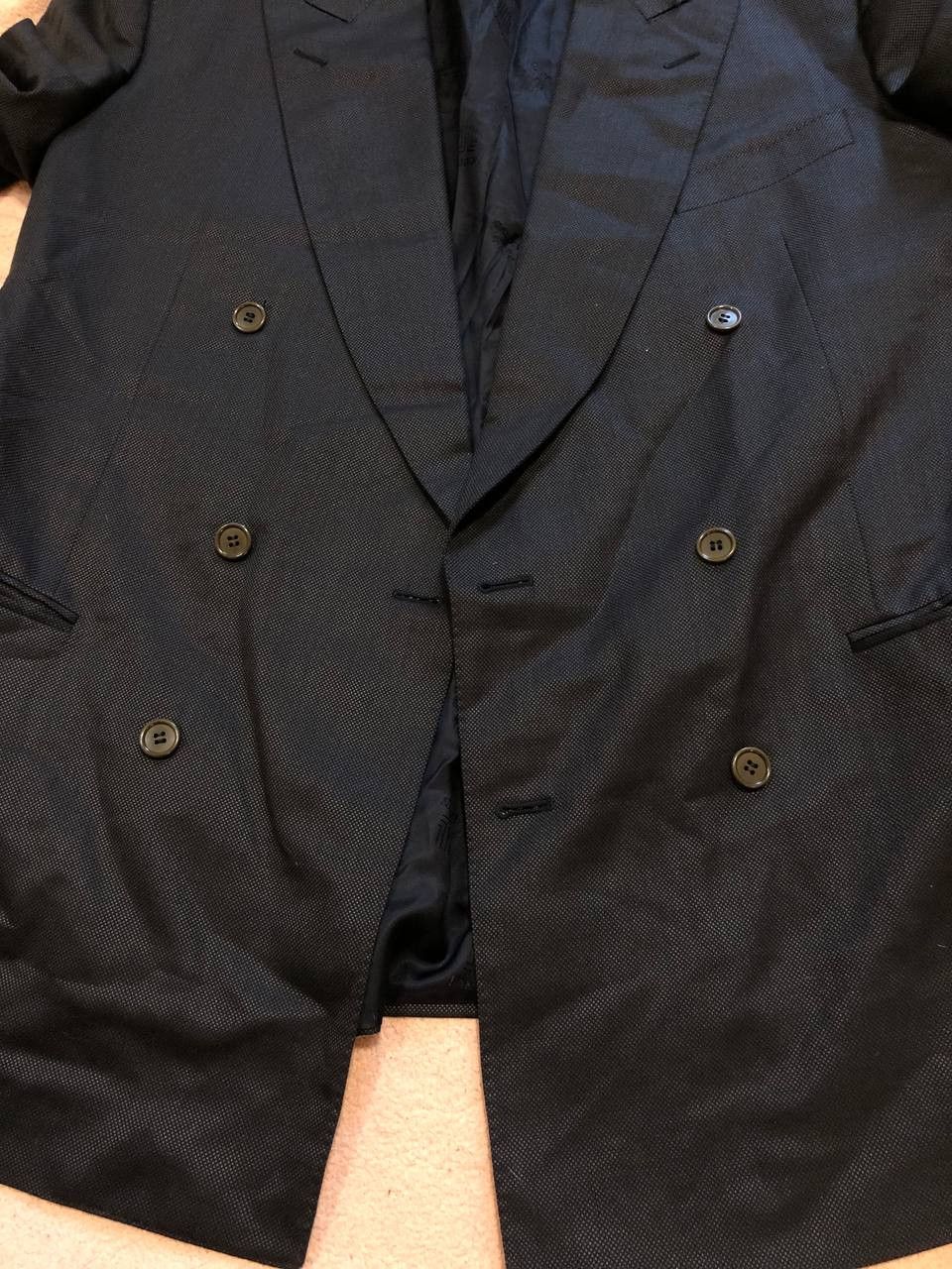 Lanvin black Blazers LANVIN PARIS Y2K Vintage streetwear Size 44S - 10 Thumbnail