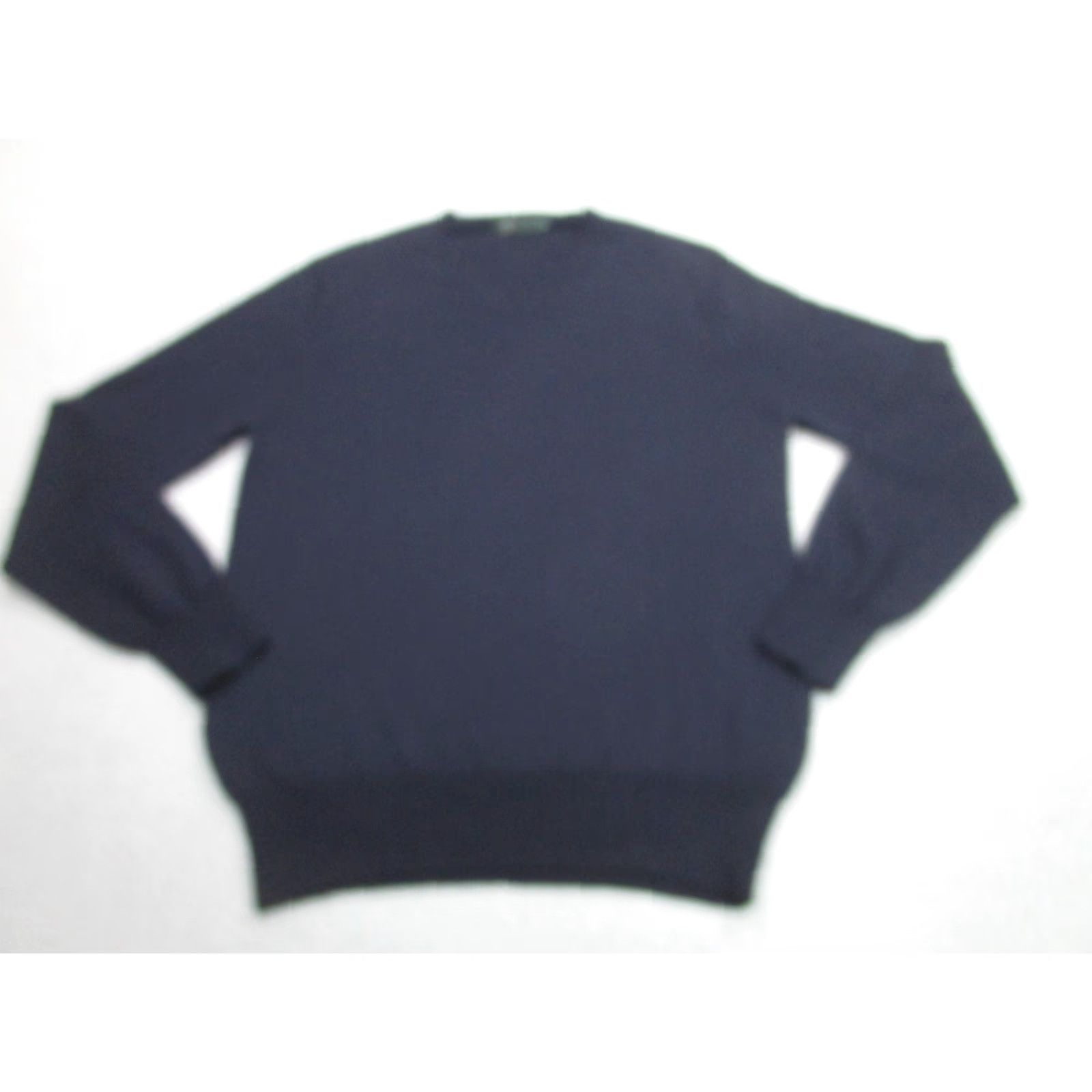 J.Crew J Crew Sweater Mens Medium Blue Italian Merino V Neck Lightweight Knit Pullover Size US M / EU 48-50 / 2 - 2 Thumbnail