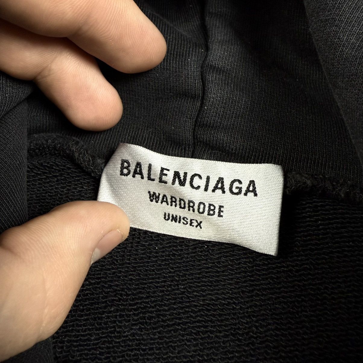 Balenciaga Balenciaga Washed Big Logo Hoodie Size US XS / EU 42 / 0 - 8 Thumbnail