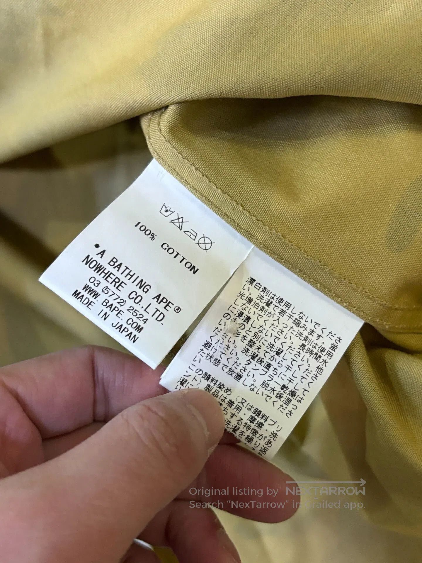 Bape BAPE STA Camo Long. Size US M / EU 48-50 / 2 - 8 Thumbnail