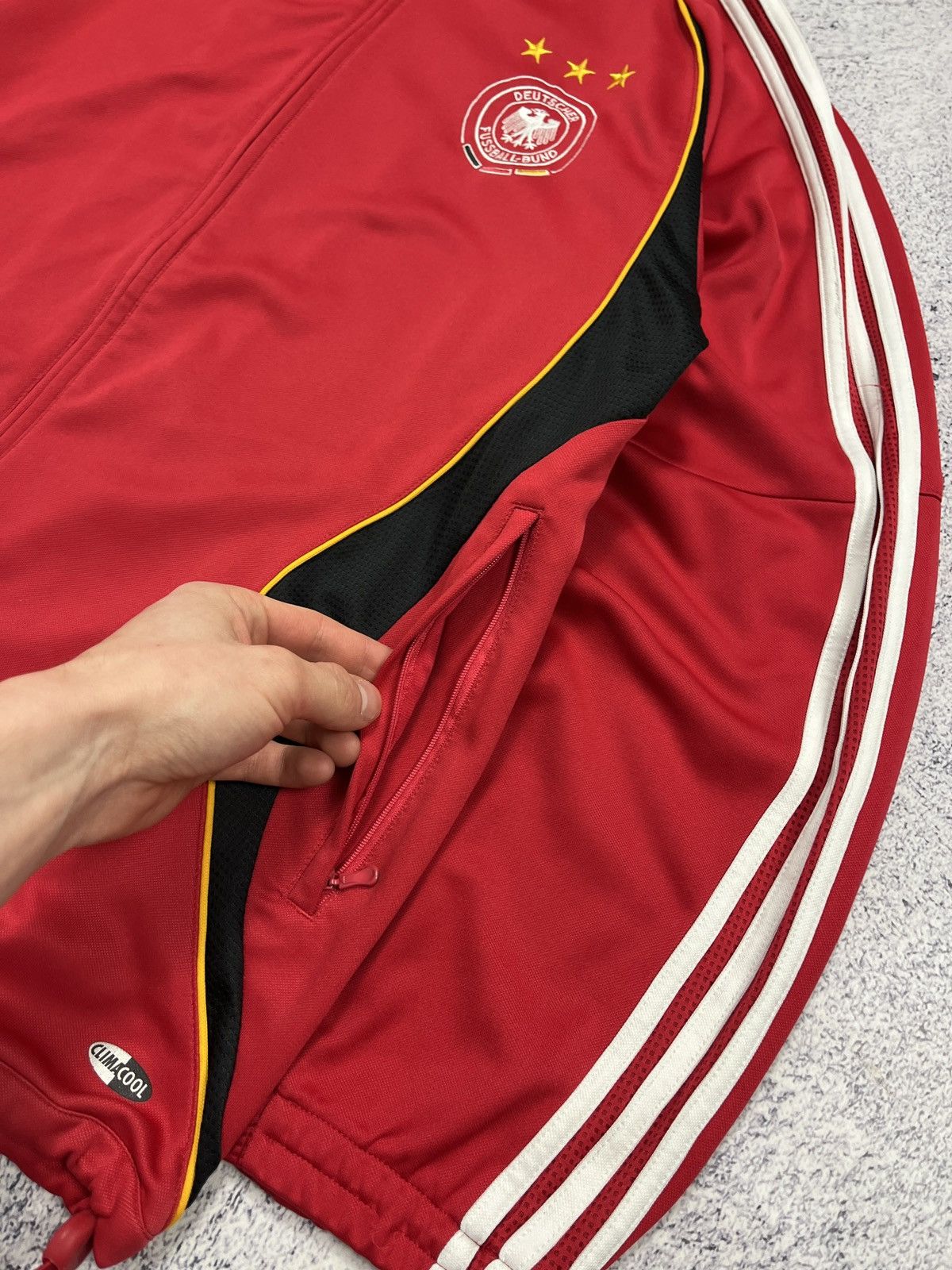 Adidas × Vintage Vintage 2005 Germany Soccer Track Jacket Adidas World Cup Size US L / EU 52-54 / 3 - 6 Thumbnail