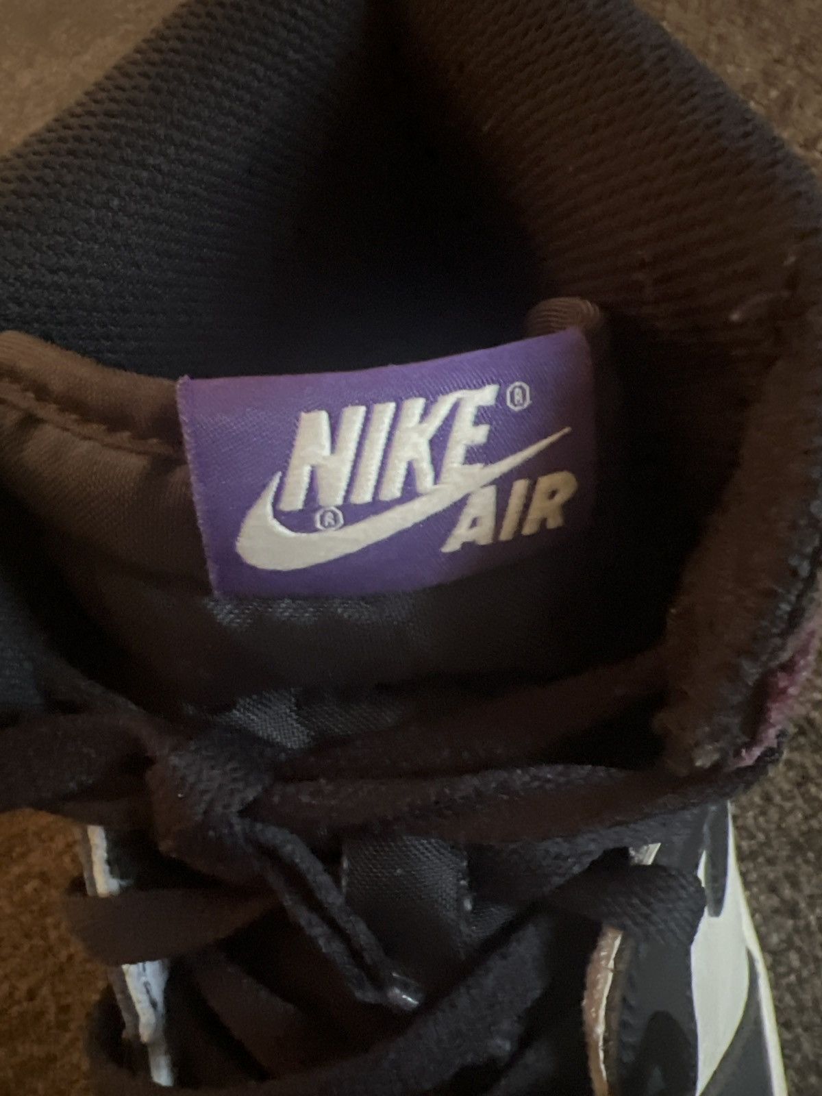 Jordan Brand Jordan 1 OG' COURT PURPLE Size US 10 / EU 43 - 9 Thumbnail