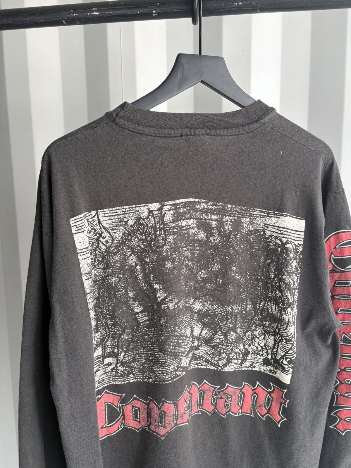 Vintage Vintage Morbid Angel Shirt Thrashed Faded Distressed GRUNGE Size US XL / EU 56 / 4 - 7 Thumbnail