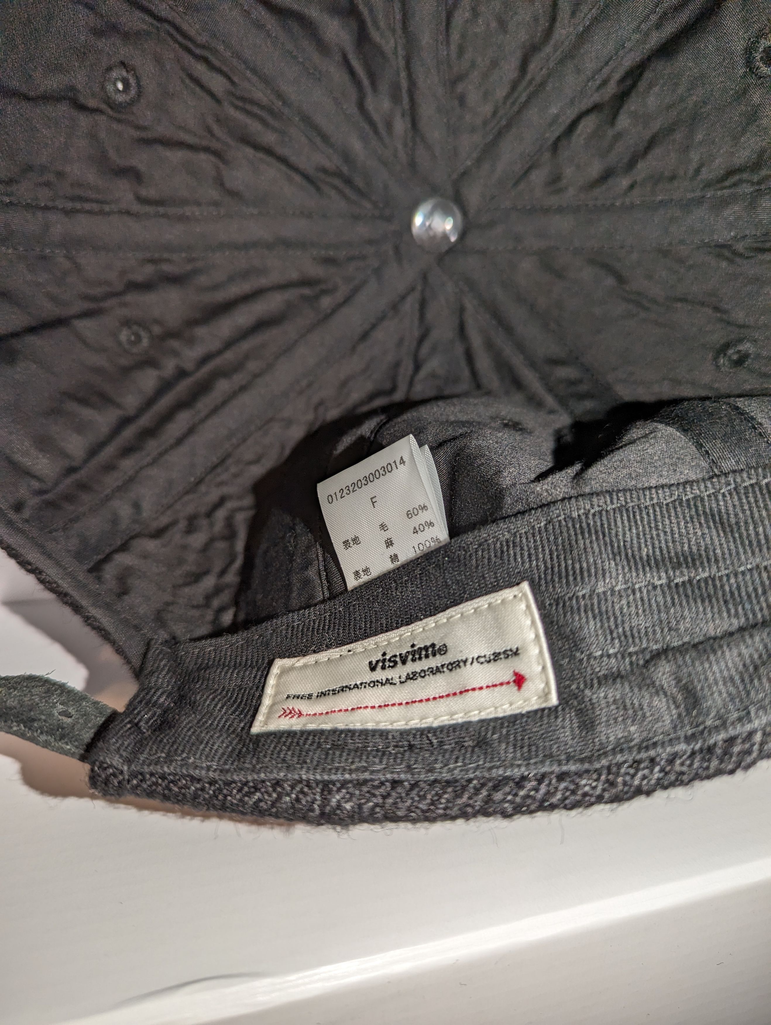 Visvim VISVIM Excelsior Cloud Logo Wool & Linen Baseball Cap Size ONE SIZE - 5 Thumbnail