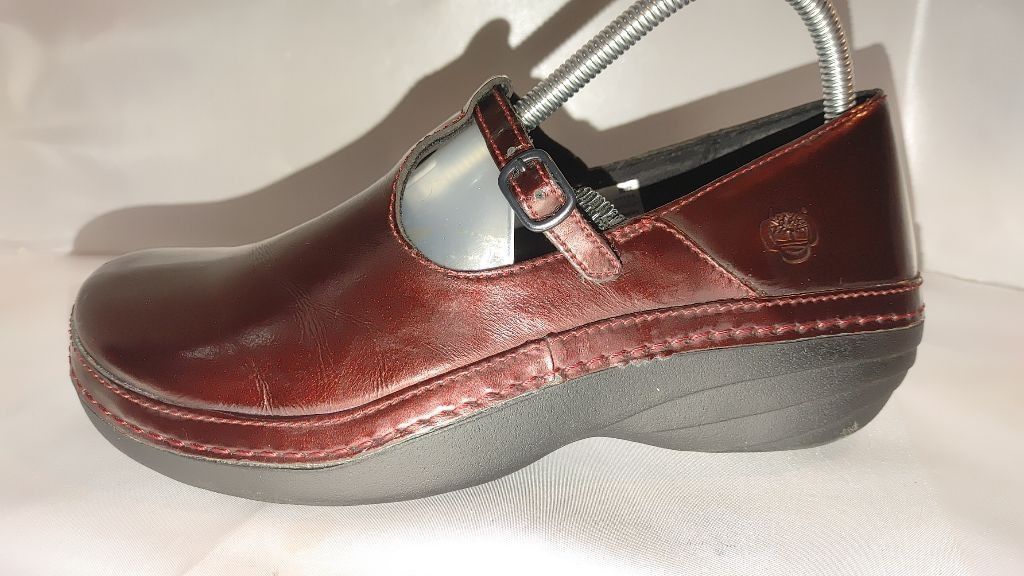 Timberland Timberland PRO Renova Red Metallic Mary Janes Size 8M Size US 8 / IT 38 - 2 Thumbnail