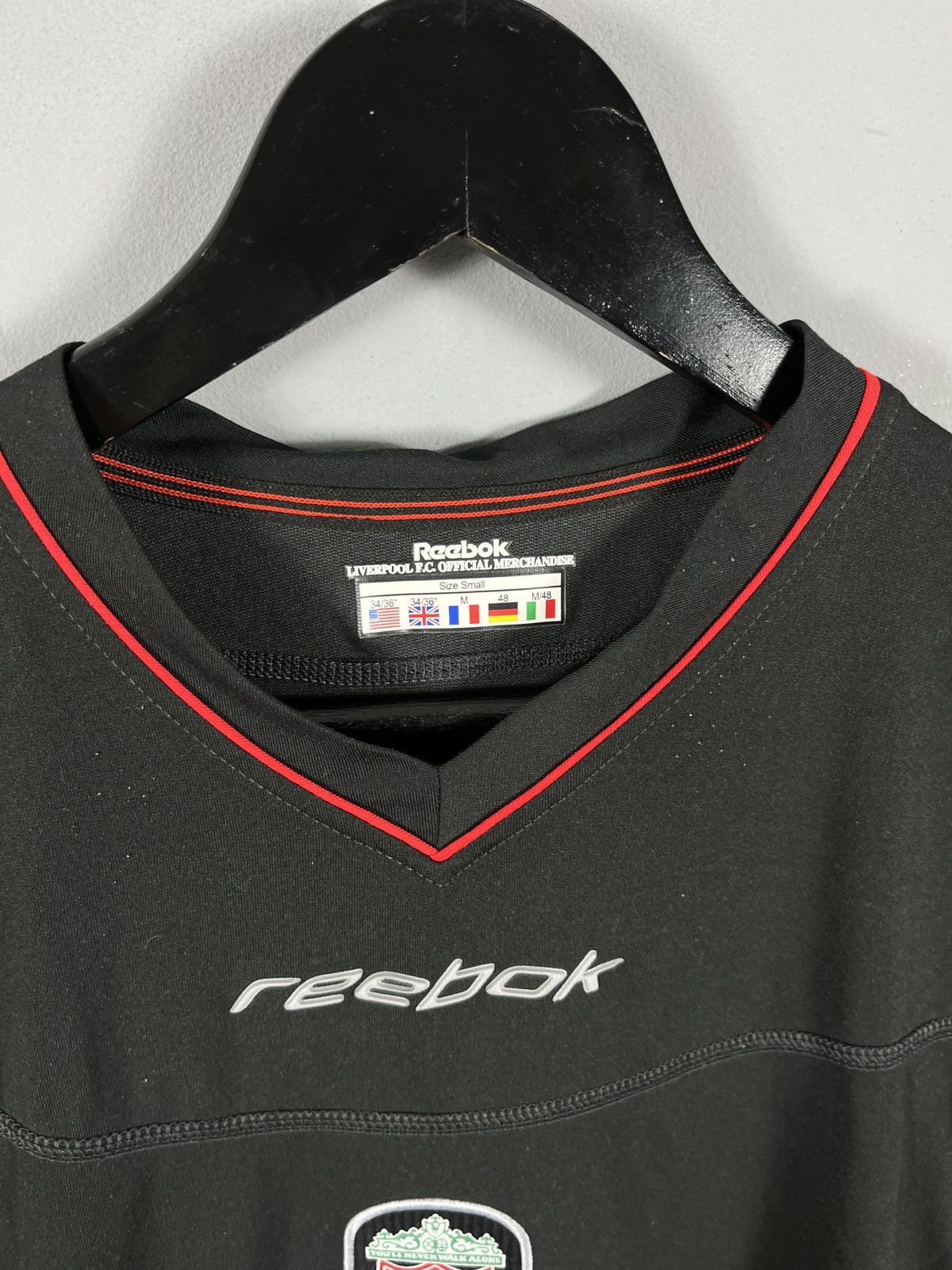 Reebok Vintage jersey 2002/04 LIVERPOOL BAROS #5 AWAY SHIRT Size US M / EU 48-50 / 2 - 3 Thumbnail