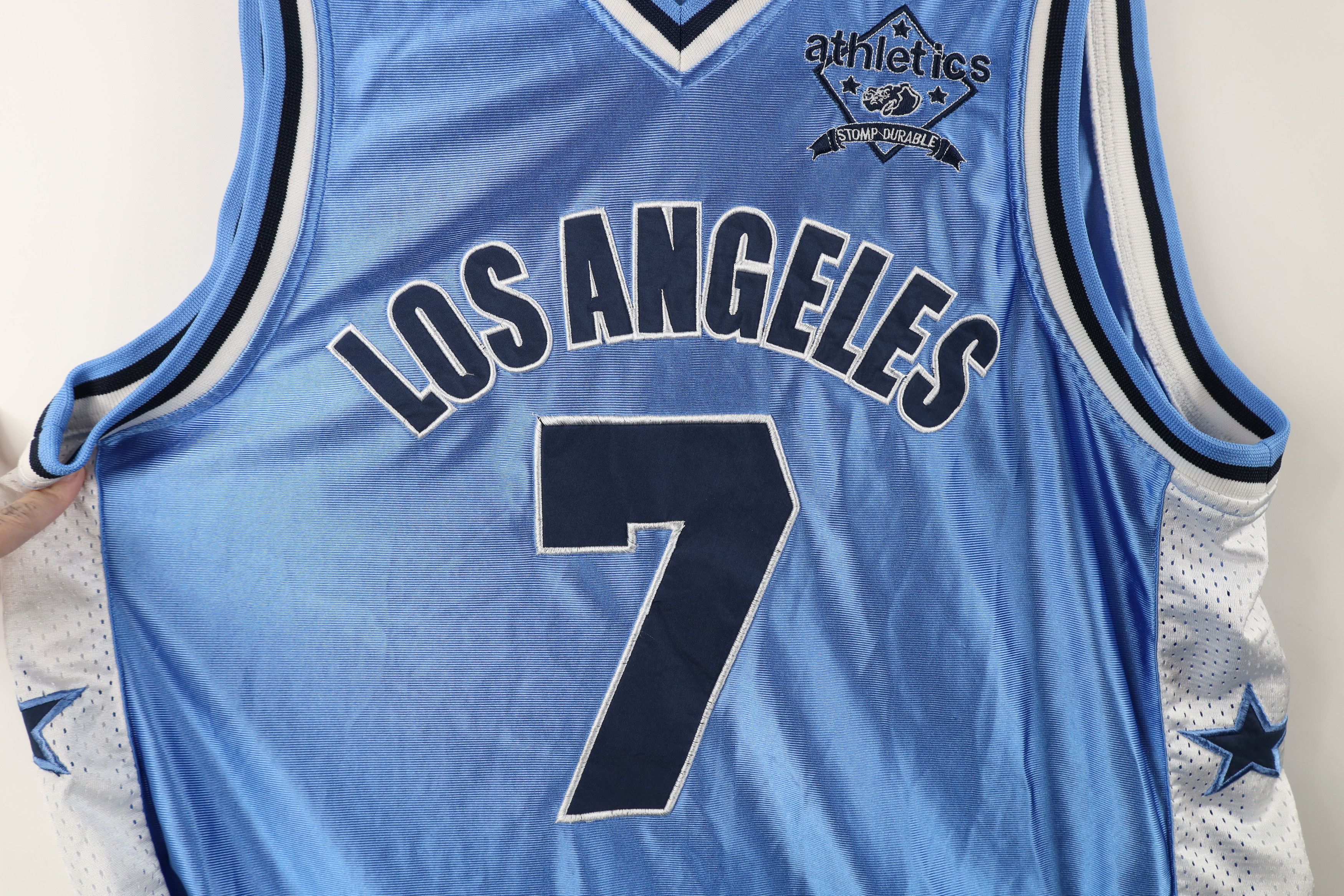 Vintage Vintage Y2K Streetwear Basketball Jersey Carolina Blue Size US XXL / EU 58 / 5 - 5 Thumbnail