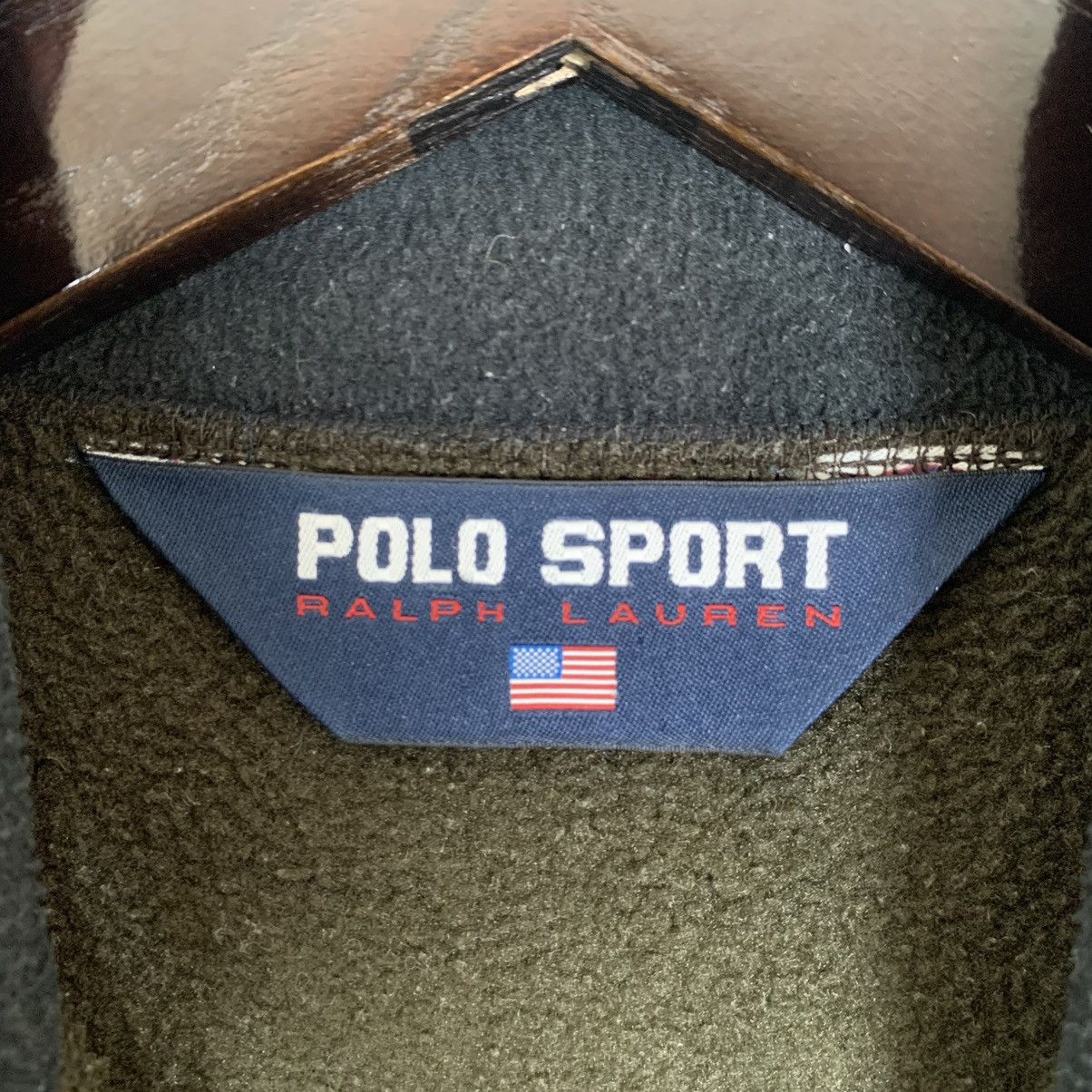 Polo Ralph Lauren Polo Sport Ralph Lauren Fleece Pullover Zipper Jacket Size US L / EU 52-54 / 3 - 10 Thumbnail