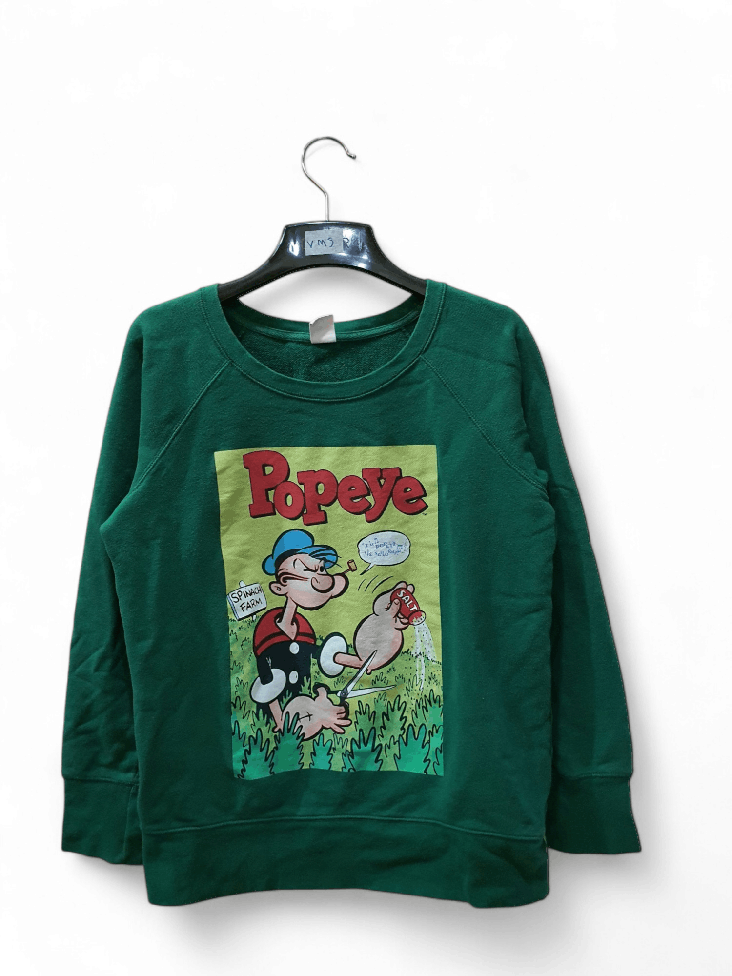 Anime × Uniqlo Vintage 00s Popeye The Sailorman X Uniqlo Sweatshirt Size US L / EU 52-54 / 3 - 1 Thumbnail
