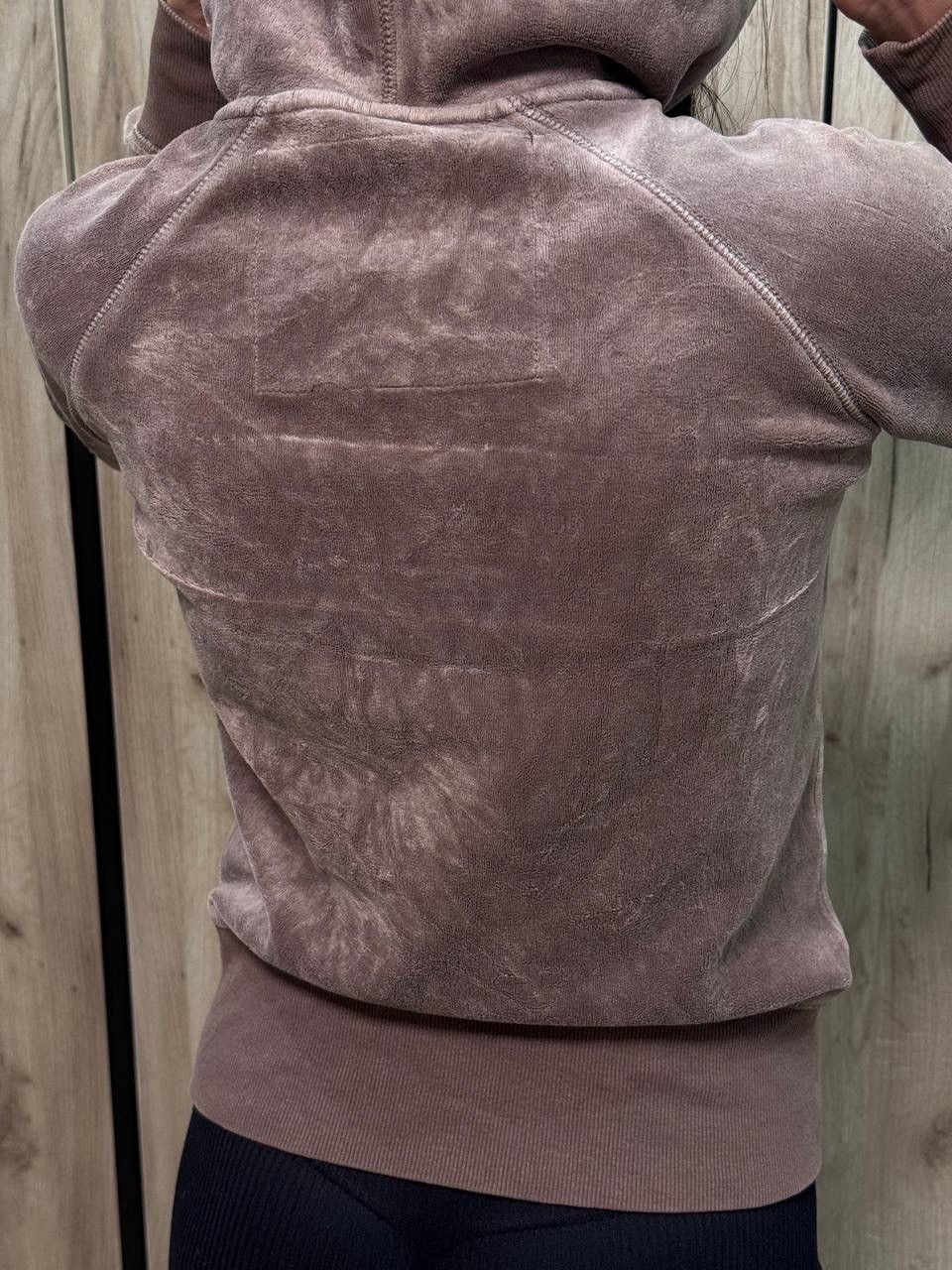 Juicy Couture VTG Women’s Zip Hoodie Grunge Style Velvet Y2K 00s UsA Size S / US 4 / IT 40 - 4 Thumbnail