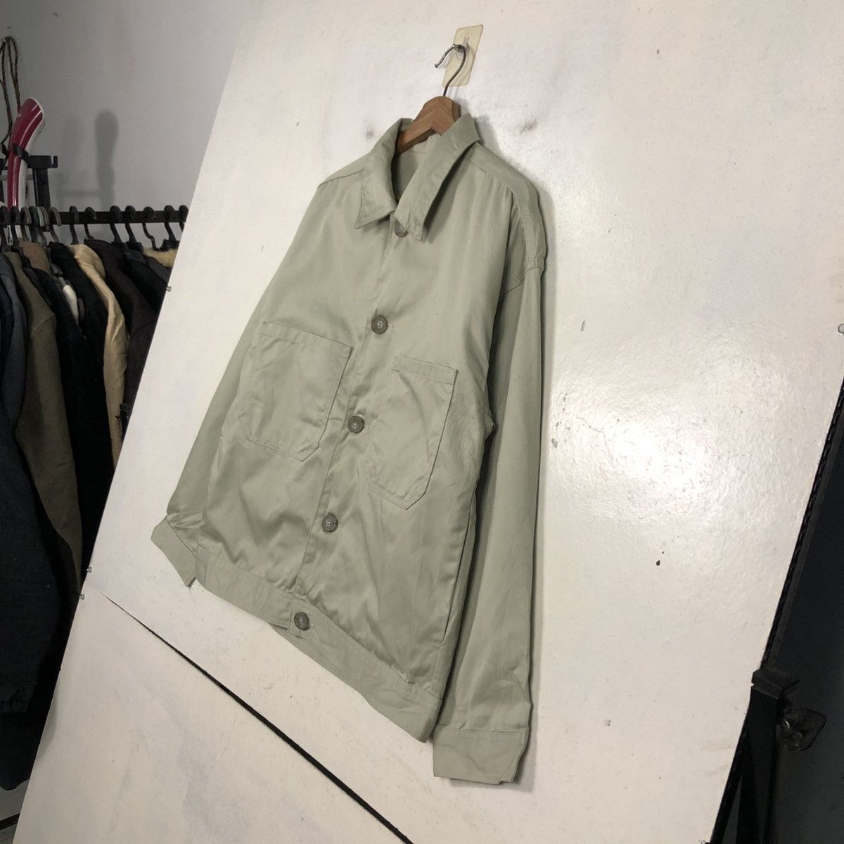 Japanese Brand 📌Vintage Chore Work Jacket GU Japan Issey Miyake Detroit Size US M / EU 48-50 / 2 - 4 Thumbnail