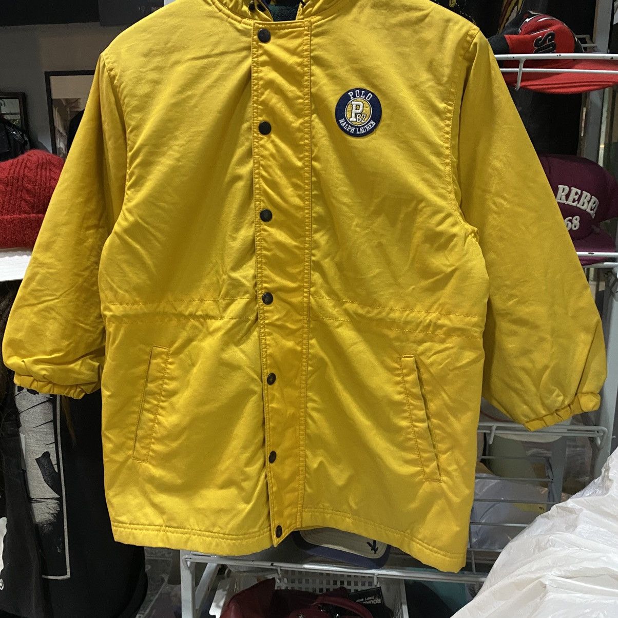 Polo Ralph Lauren 💥RARE💥Vintage Polo by Ralph Lauren Spell Out Polo Parkas Size US S / EU 44-46 / 1 - 6 Thumbnail