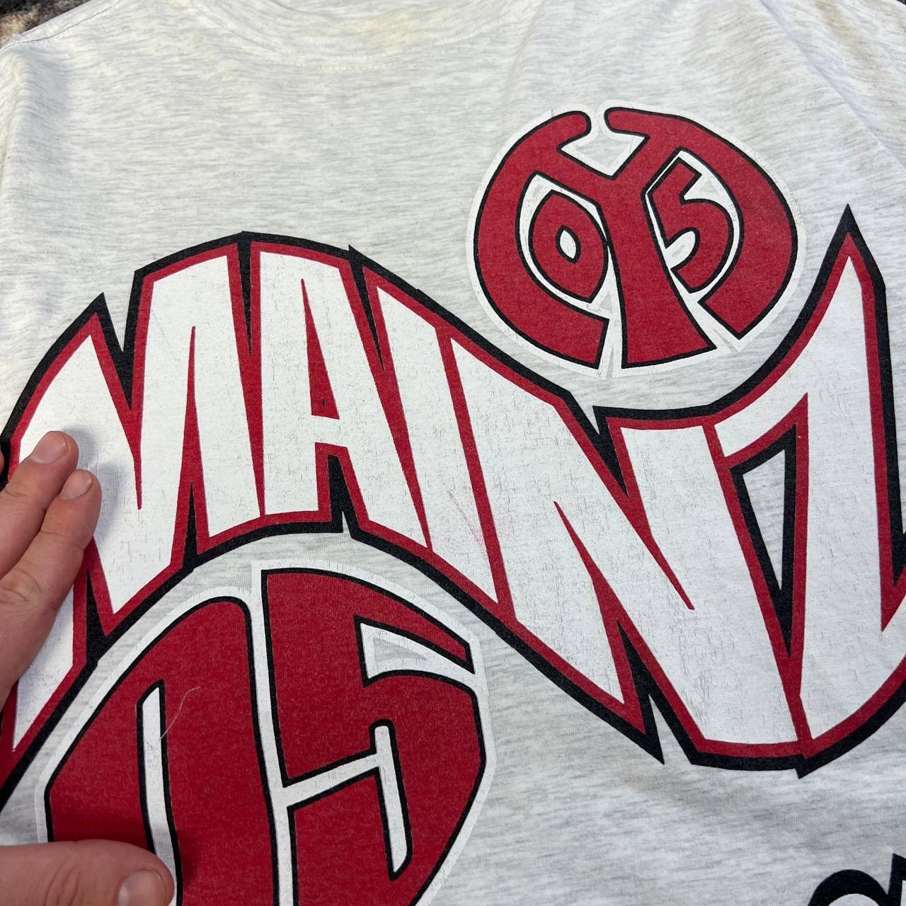 Vintage Vintage Y2K Mainz 05 Archival Soccer T-Shirt 1TS120 Size US L / EU 52-54 / 3 - 3 Thumbnail