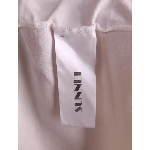 Sunnei Sunnei Logo T-Shirt Size S Mens White Red $175 Size US S / EU 44-46 / 1 - 16 Thumbnail