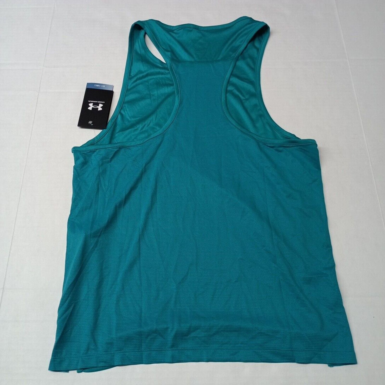 Under Armour Under Armour Iso-Chill Up Run Singlet Tank Top Men's S Teal Size US S / EU 44-46 / 1 - 7 Thumbnail