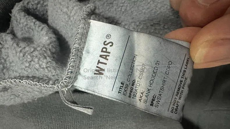 Wtaps Wtaps Washed Hoodie Sweatshirt Size US M / EU 48-50 / 2 - 4 Thumbnail
