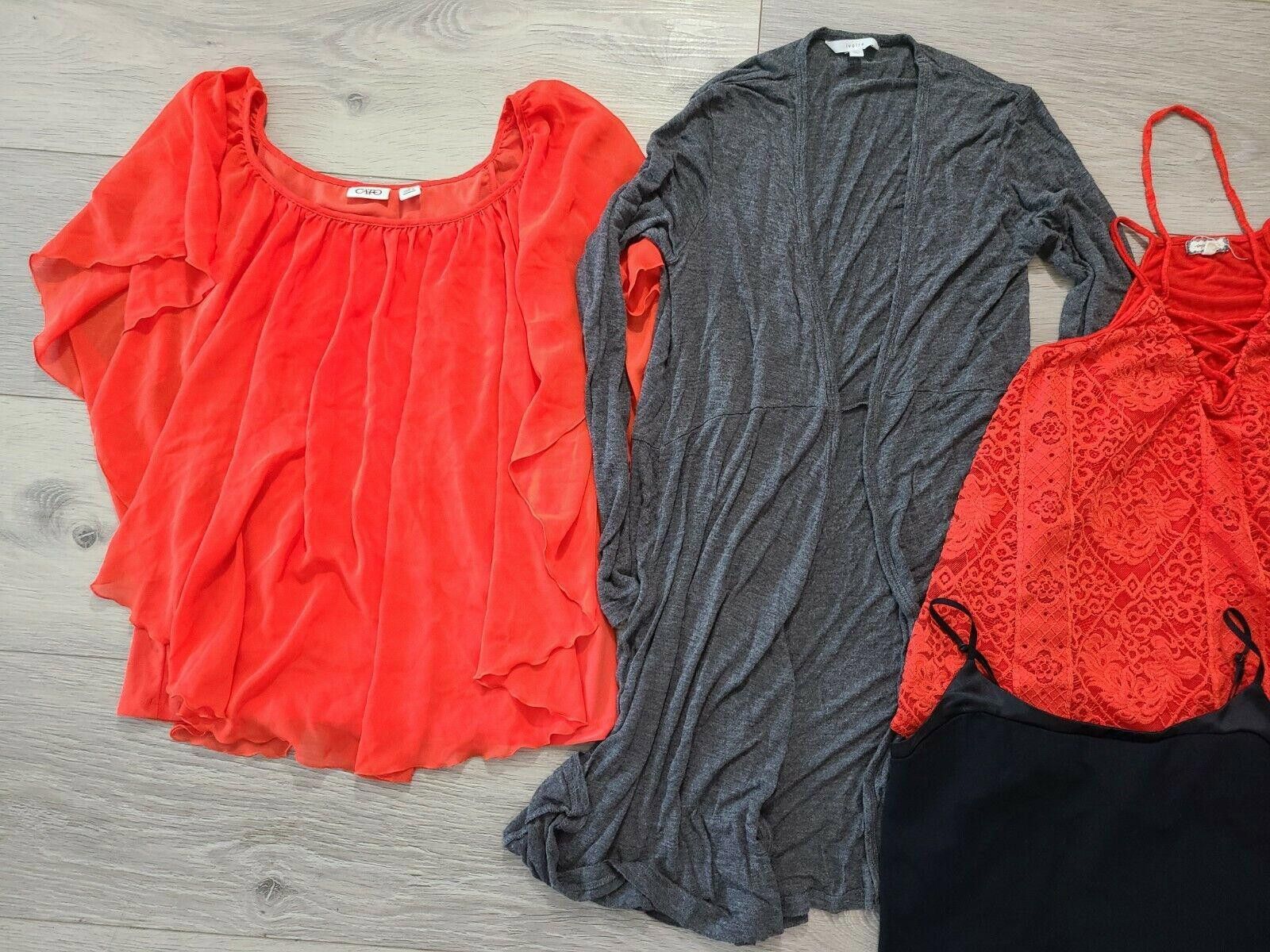 Banana Republic Womens Medium Tops Lot Tank And Long Sleeve Duster Sweater Size ONE SIZE - 8 Thumbnail