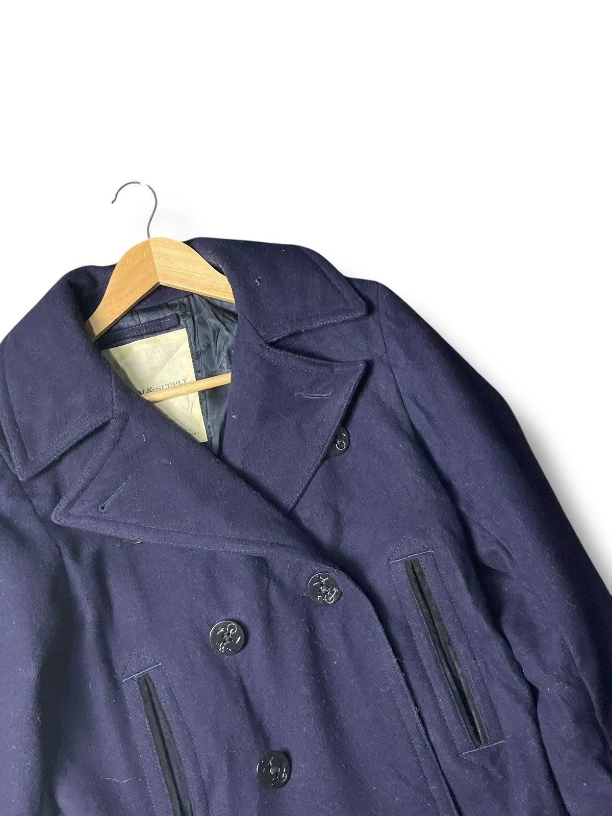 Japanese Brand × Ralph Lauren × Vintage Ralph Lauren Denim&Supply Wool Peacoat (102) Size US XXS / EU 40 - 2 Thumbnail