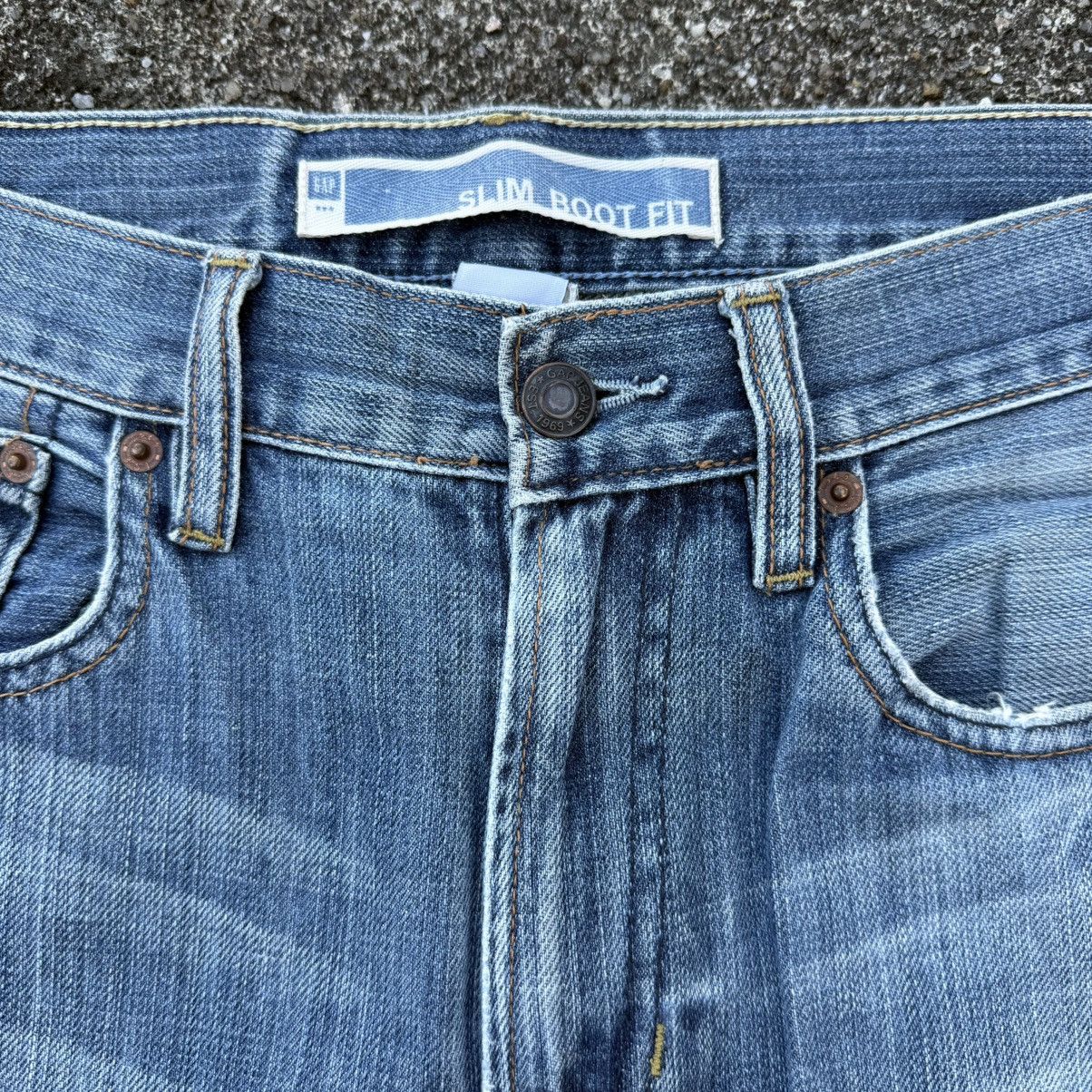 Gap VINTAGE GAP FLARE DENIM FADED JEAN PANTS Size US 32 / EU 48 - 7 Thumbnail