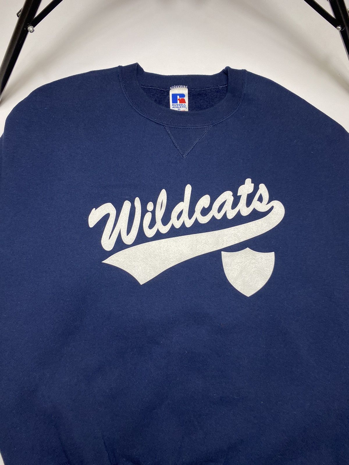 Russell Athletic Vintage Russel Athletic Wildcat Sweatshirt Size US XL / EU 56 / 4 - 4 Thumbnail