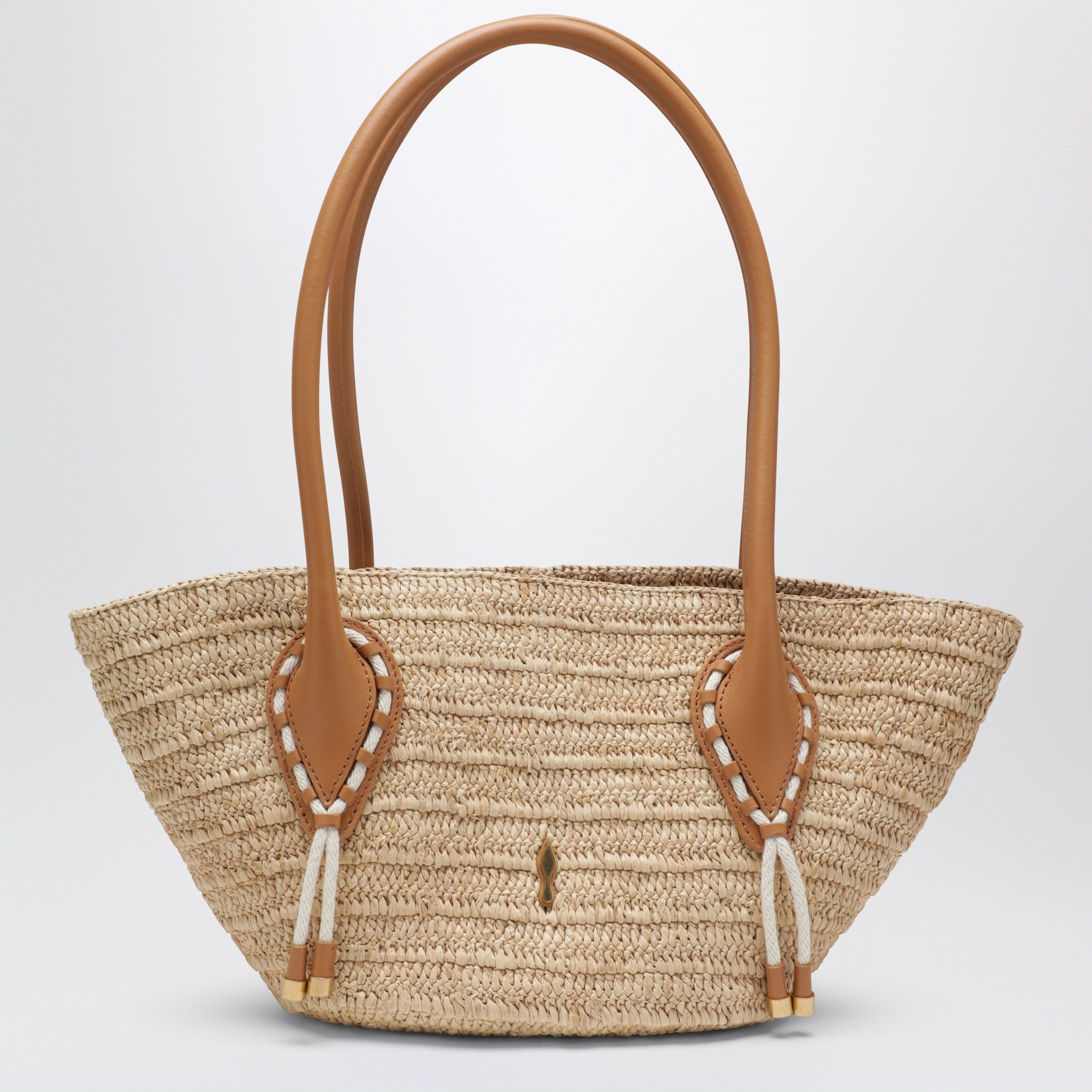 Christian Louboutin Christian Louboutin Venus Mini Tote Bag In Rafia Size ONE SIZE - 1 Thumbnail