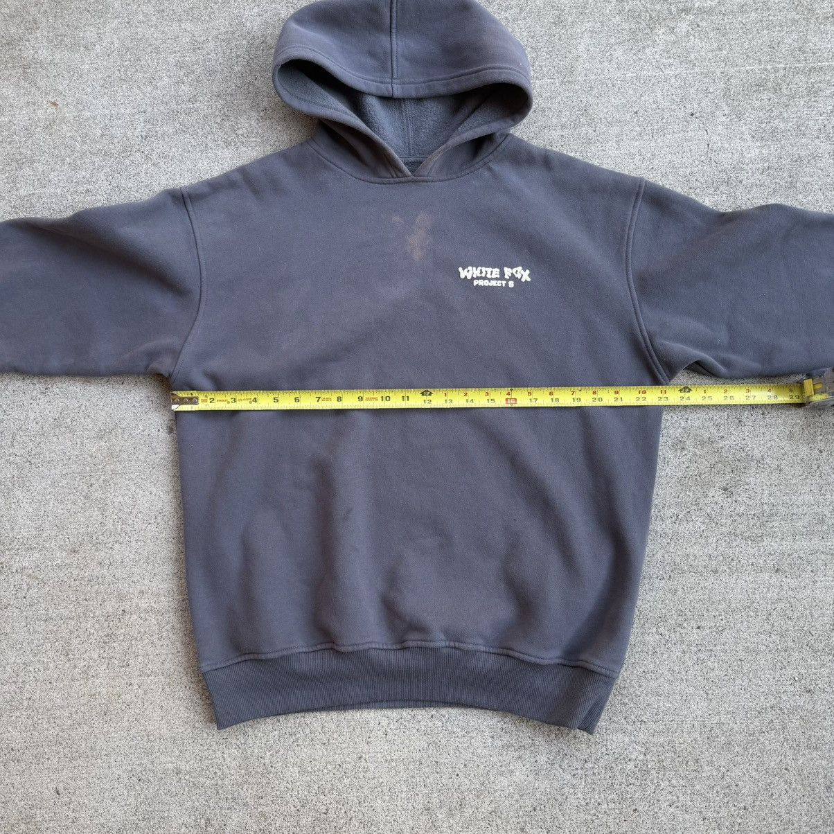Other Charcoal Grey White Fox Project 5 Women’s Hoodie Size L / US 10 / IT 46 - 7 Thumbnail