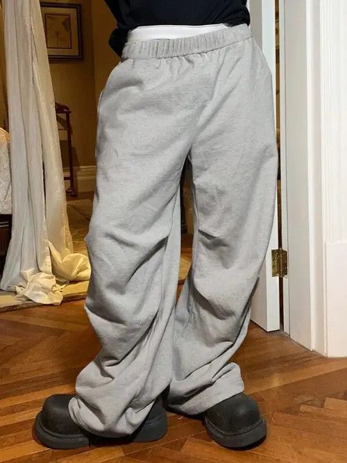 Japanese Brand Baggy DRIP street Y2K sweatpants Size US 32 / EU 48 - 4 Thumbnail