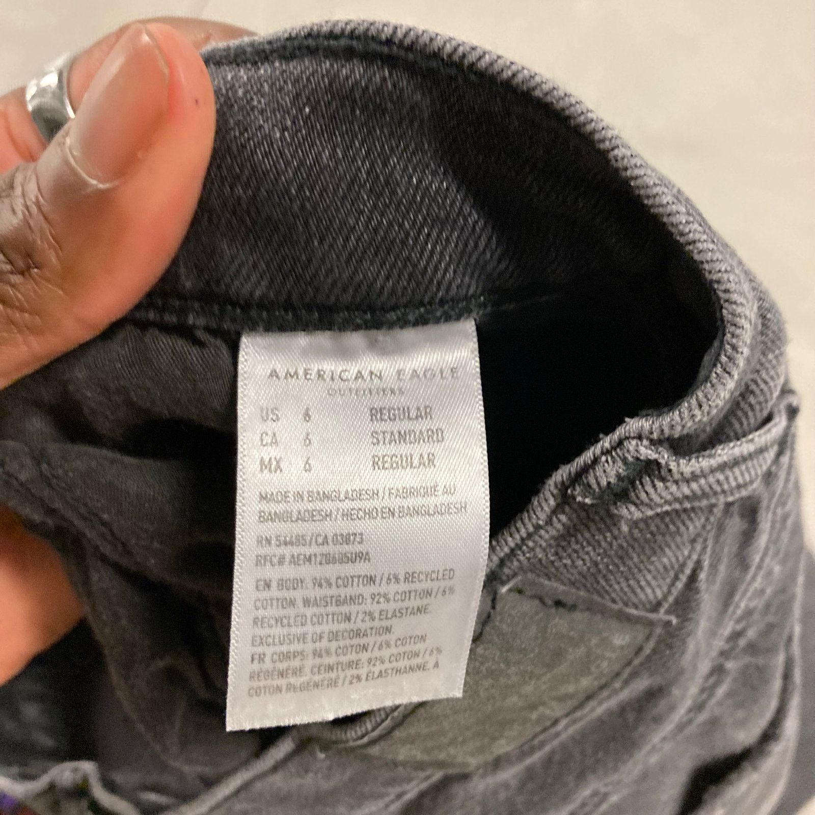 Vintage Baggy Aeropostale Y2K Jeans 26x30 Size US 26 / EU 42 - 6 Thumbnail