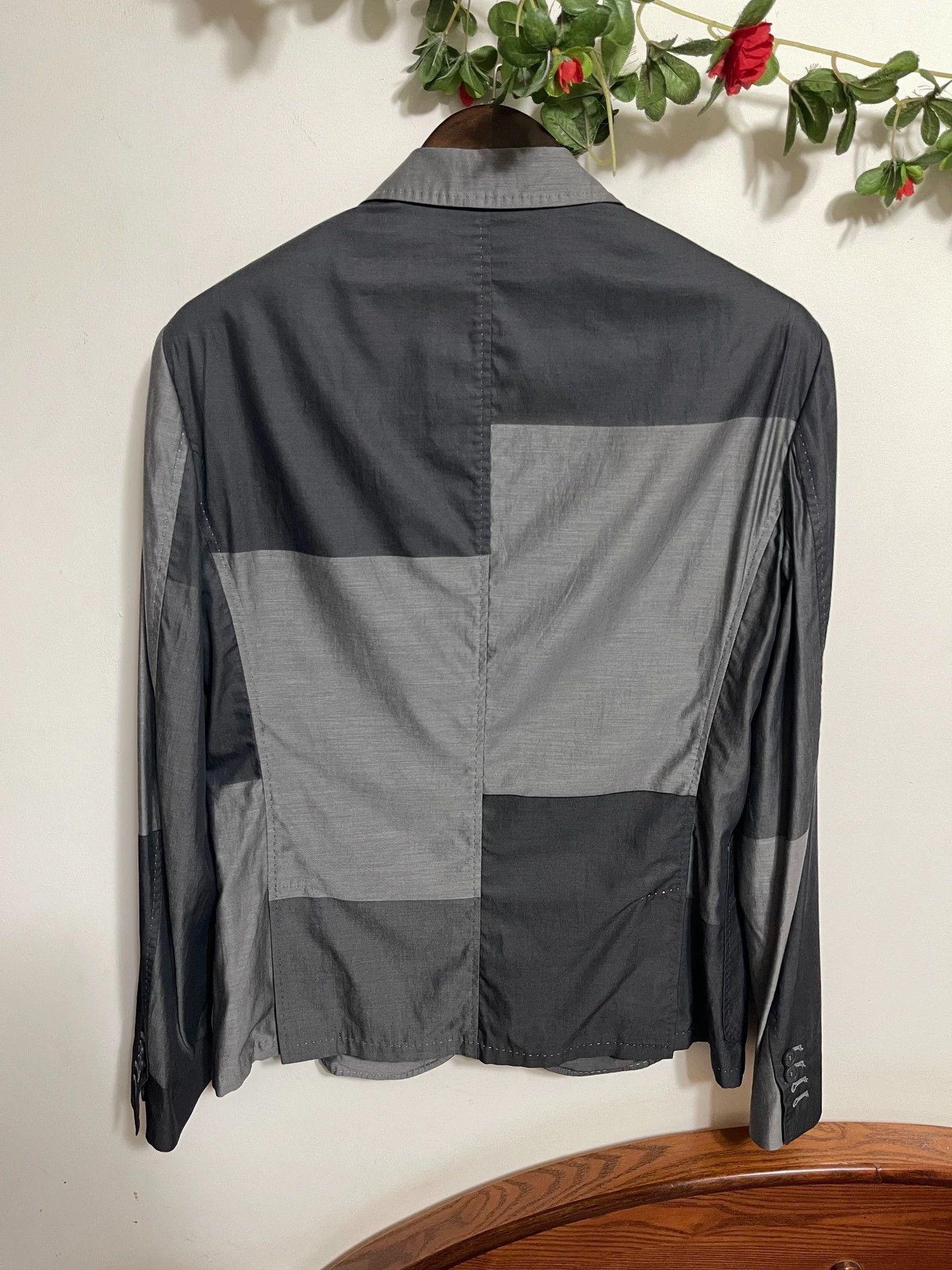 Neil Barrett Neil Barrett Color Blocked Multi-Tone Gray Suit 52 Size 52R - 2 Thumbnail