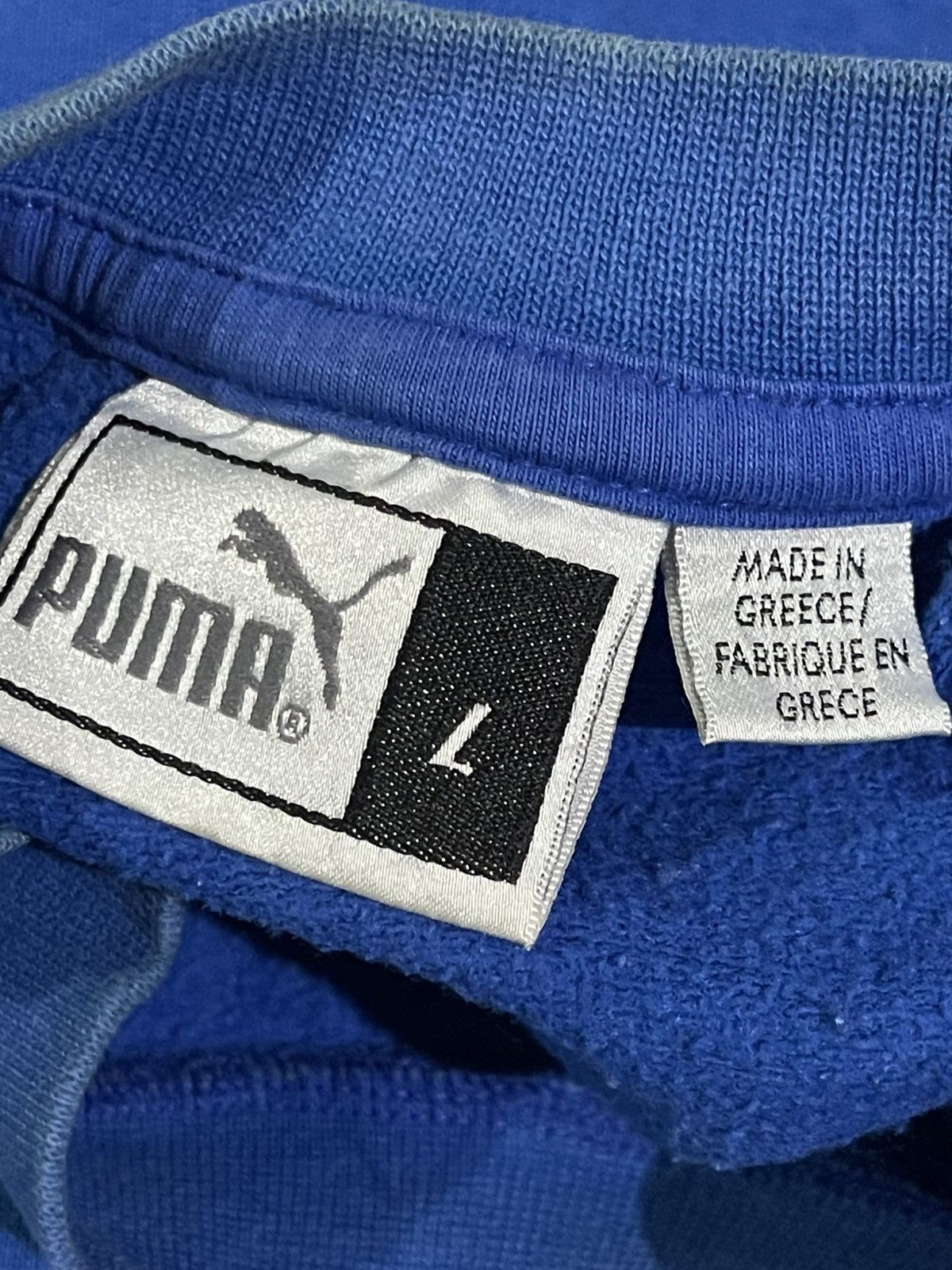 Puma Vintage Puma Greece Soccer Club Sweatshirts Size US L / EU 52-54 / 3 - 6 Thumbnail