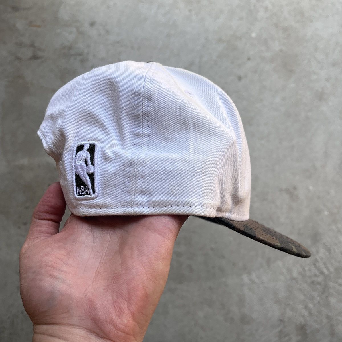 New Era Chicago Bulls New Era White Camo Snapback Size ONE SIZE - 3 Thumbnail