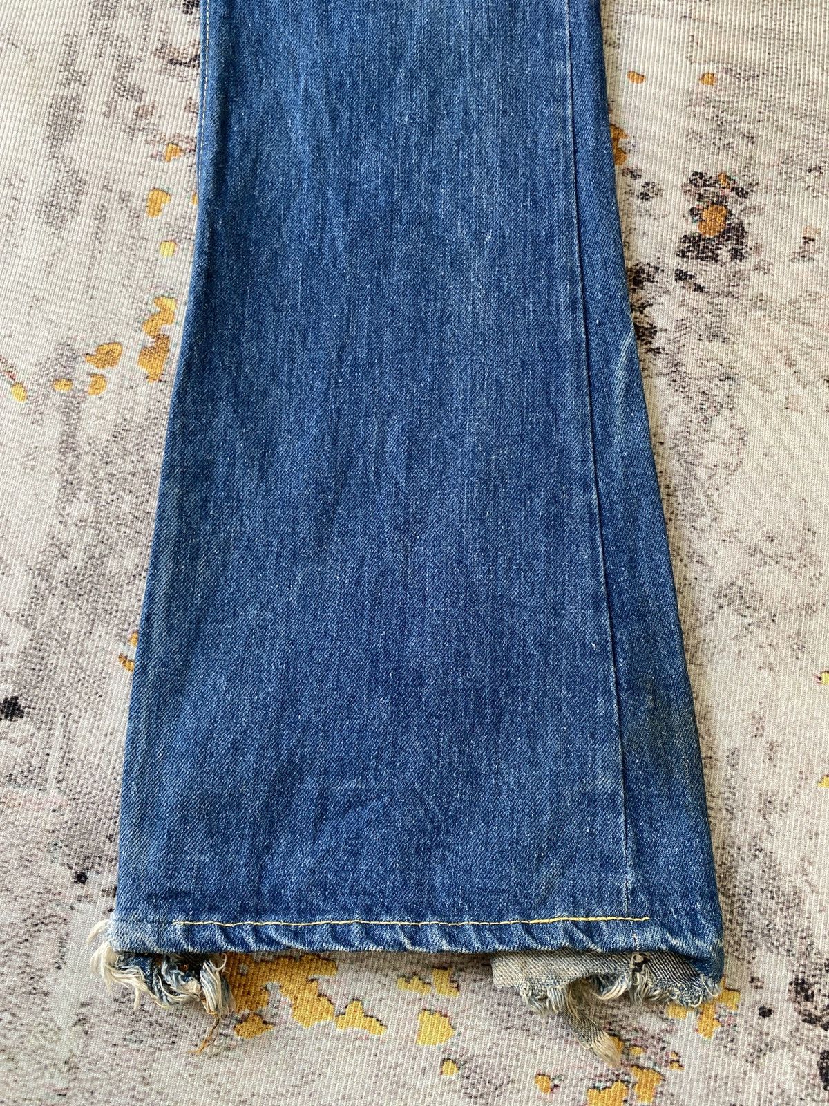 Vintage RARE !!! Vintage 70s Levi’s 646 Orange Tab Flare Denim Size US 30 / EU 46 - 5 Thumbnail