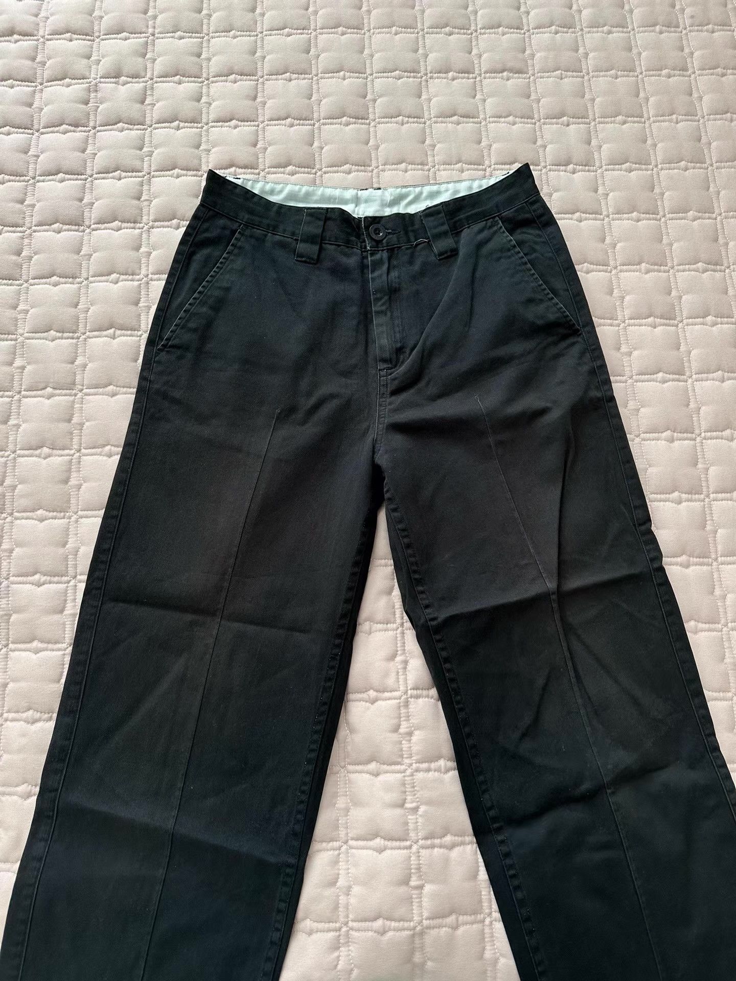 CLOT CLOTTEE BY CLOT Black Wide-Leg Casual Pants, Edison Chen Size US 32 / EU 48 - 2 Thumbnail