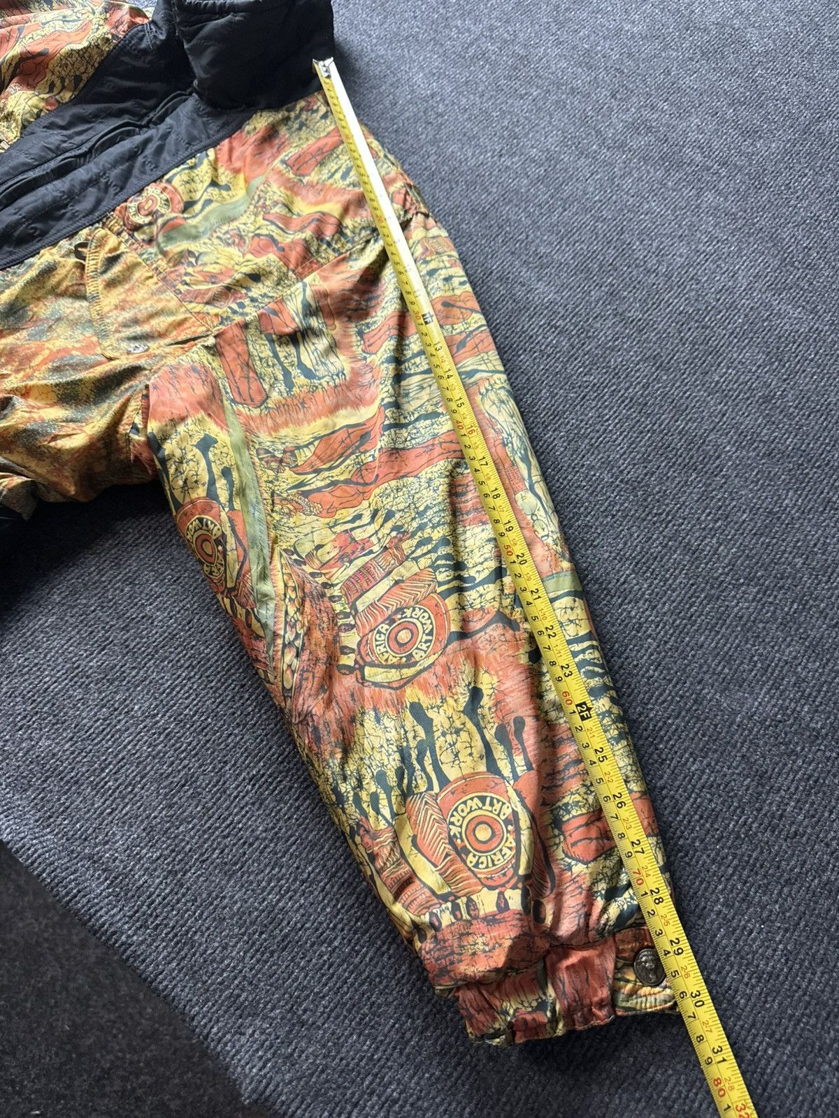 Ellesse Vintage Archive RETRO Ellesse Africa Art Work Ski Jacket 90s Size US L / EU 52-54 / 3 - 24 Thumbnail