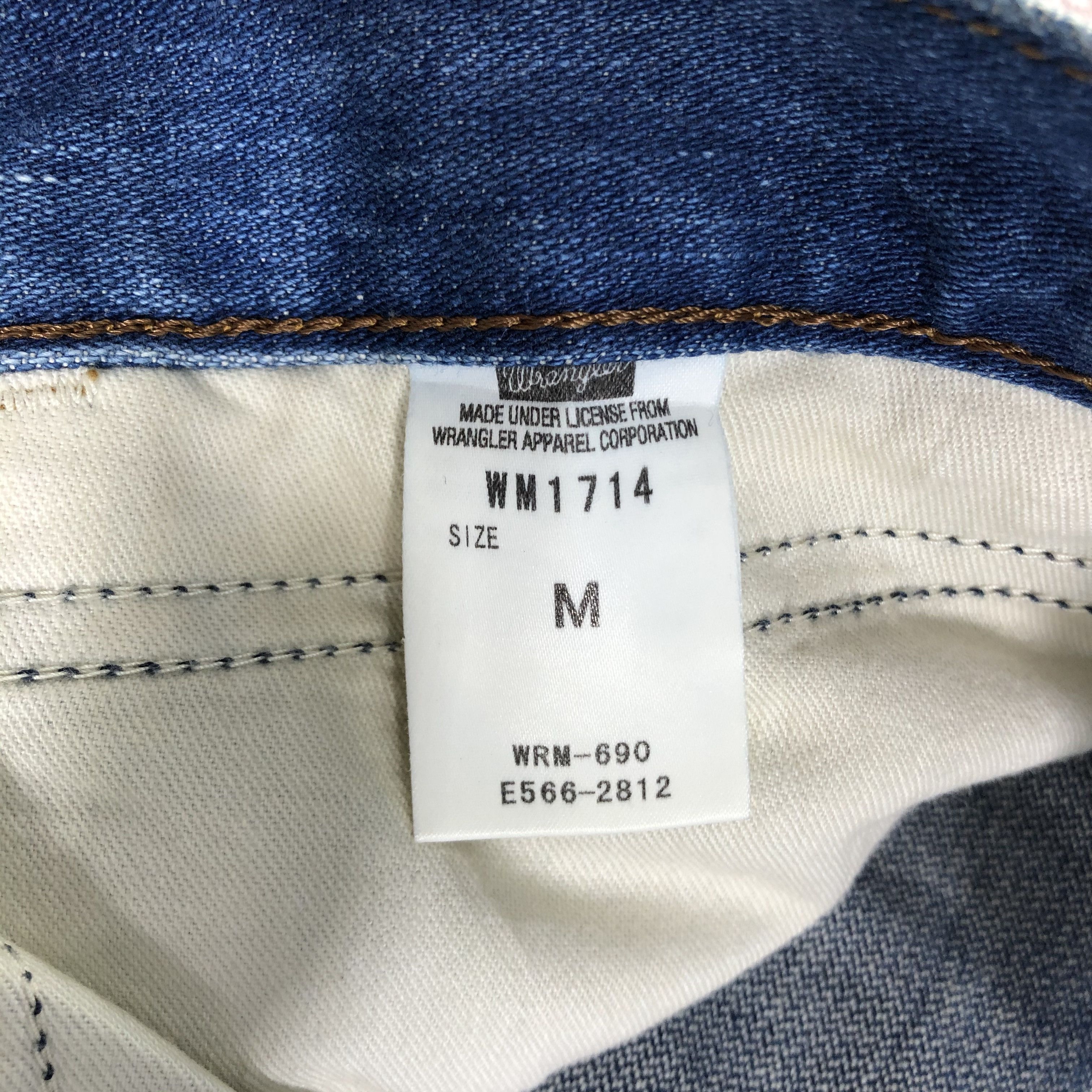 Vintage × Wrangler Vintage Blue Wash Wrangler Jeans-JM3222 Size US 33 - 8 Thumbnail