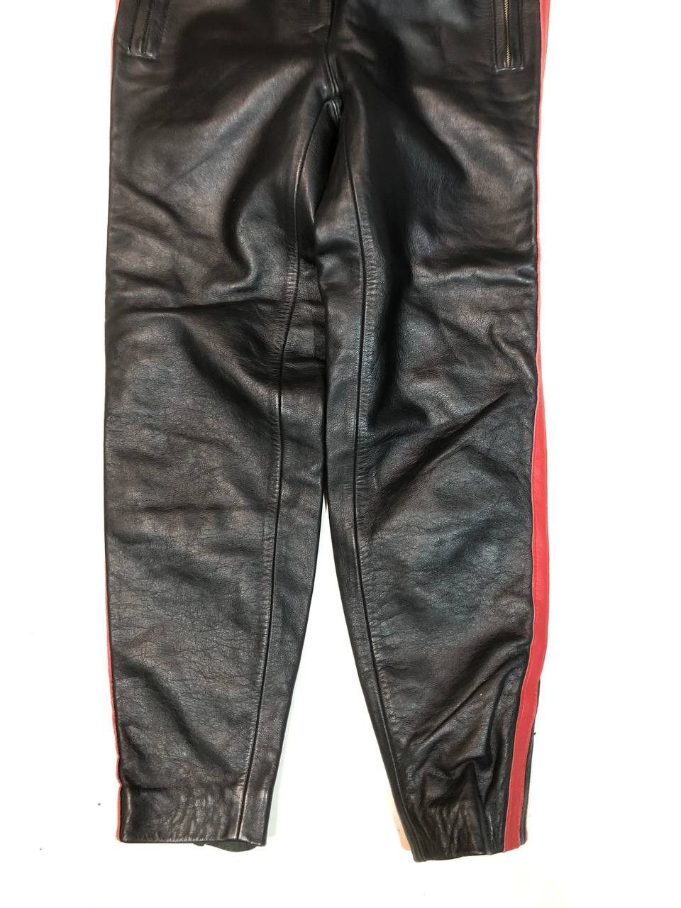 Japanese Brand Vintage Rare Japanese Leather Moto Racing Pants Size US 28 / EU 44 - 2 Thumbnail