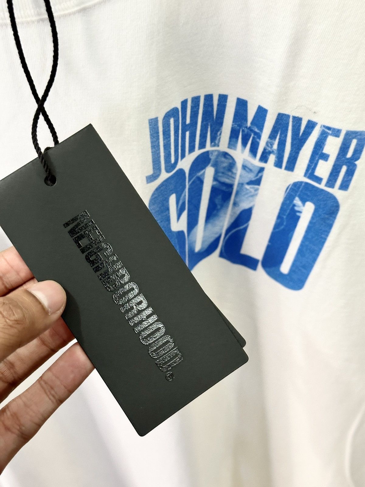 Neighborhood Neighborhood X John Mayers LS tee "White" - L Size US L / EU 52-54 / 3 - 4 Thumbnail