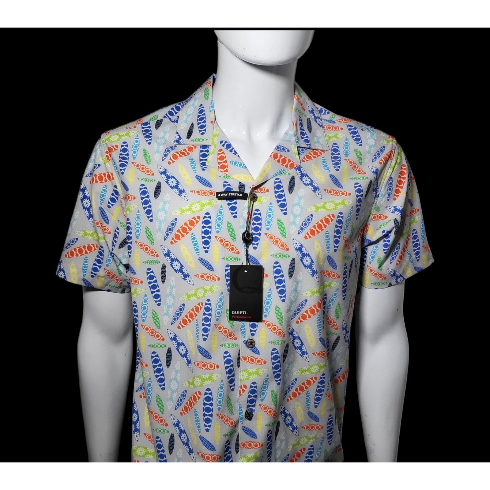 Other NWT QUIETI Performance Lightweight Surfboard Print M, XXL Size US M / EU 48-50 / 2 - 1 Thumbnail