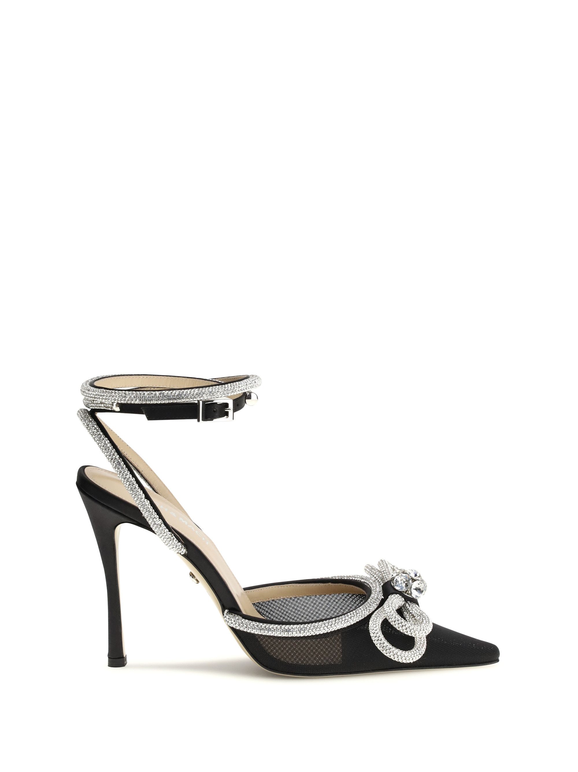 MACH & MACH Double bow satin Pumps Size US 8.5 / IT 38.5 - 1 Thumbnail