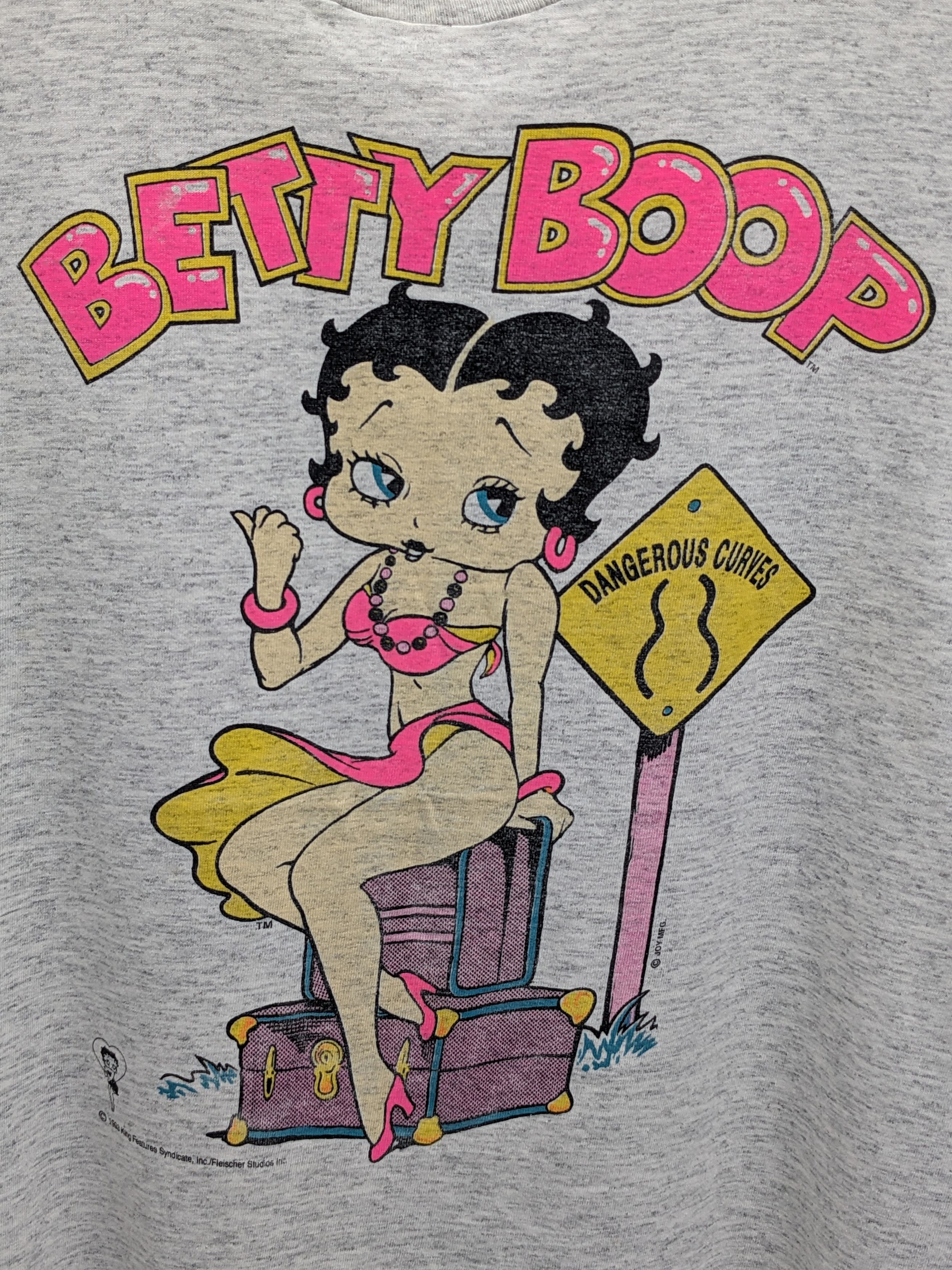 Cartoon Network Vintage BETTY BOOP Cartoon Network Tshirt Size US XL / EU 56 / 4 - 3 Thumbnail
