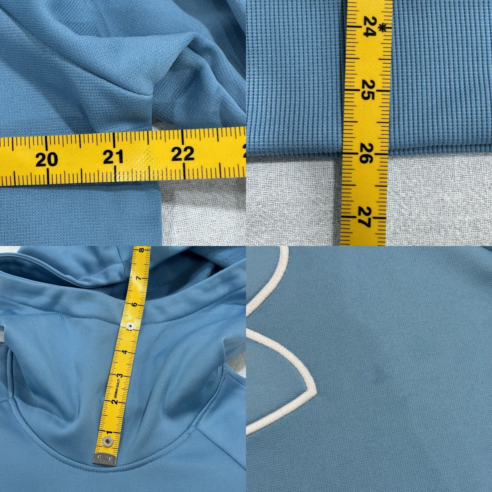 Under Armour Under Armour Hoodie Women’s Large Loose Fit Satin Horizon Blue Pullover Long Sleeve Casual Activewear Logo Shirt? Size L / US 10 / IT 46 - 8 Thumbnail