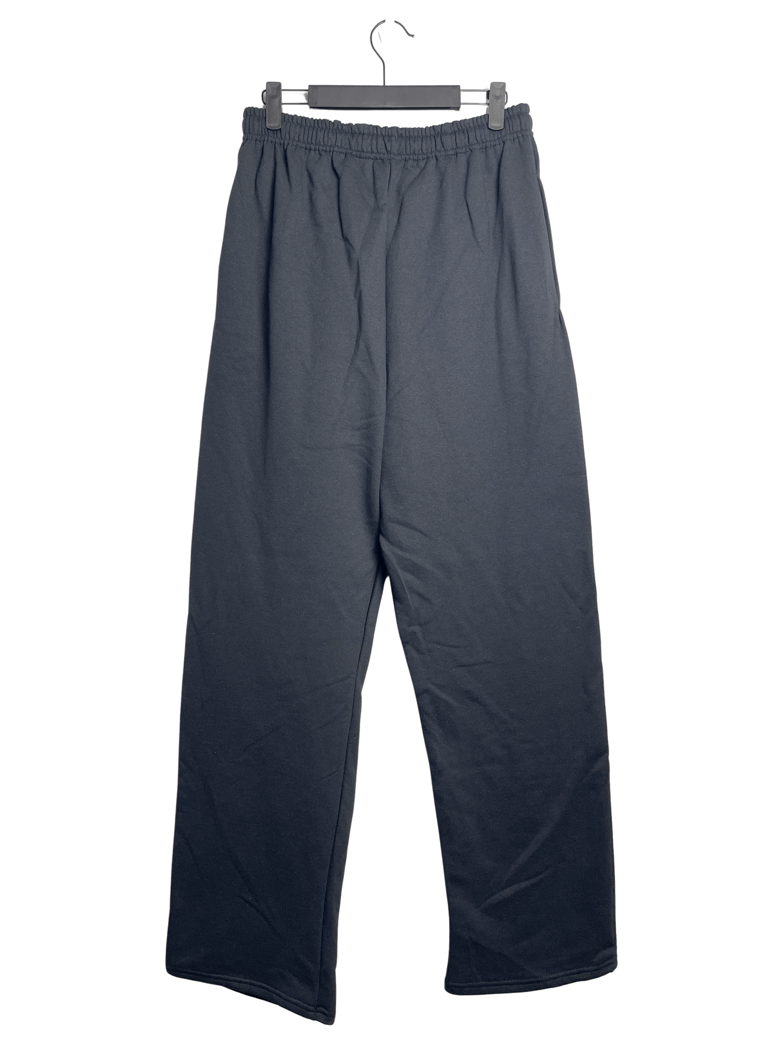 Vintage Black Baggy Sweatpants Y2k Vintage Style Fit Size US 32 / EU 48 - 2 Thumbnail