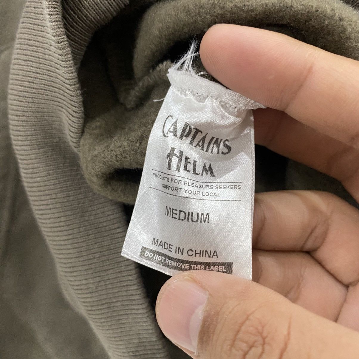Japanese Brand Captains Helm Support Your Local Hoodie Size US M / EU 48-50 / 2 - 6 Thumbnail