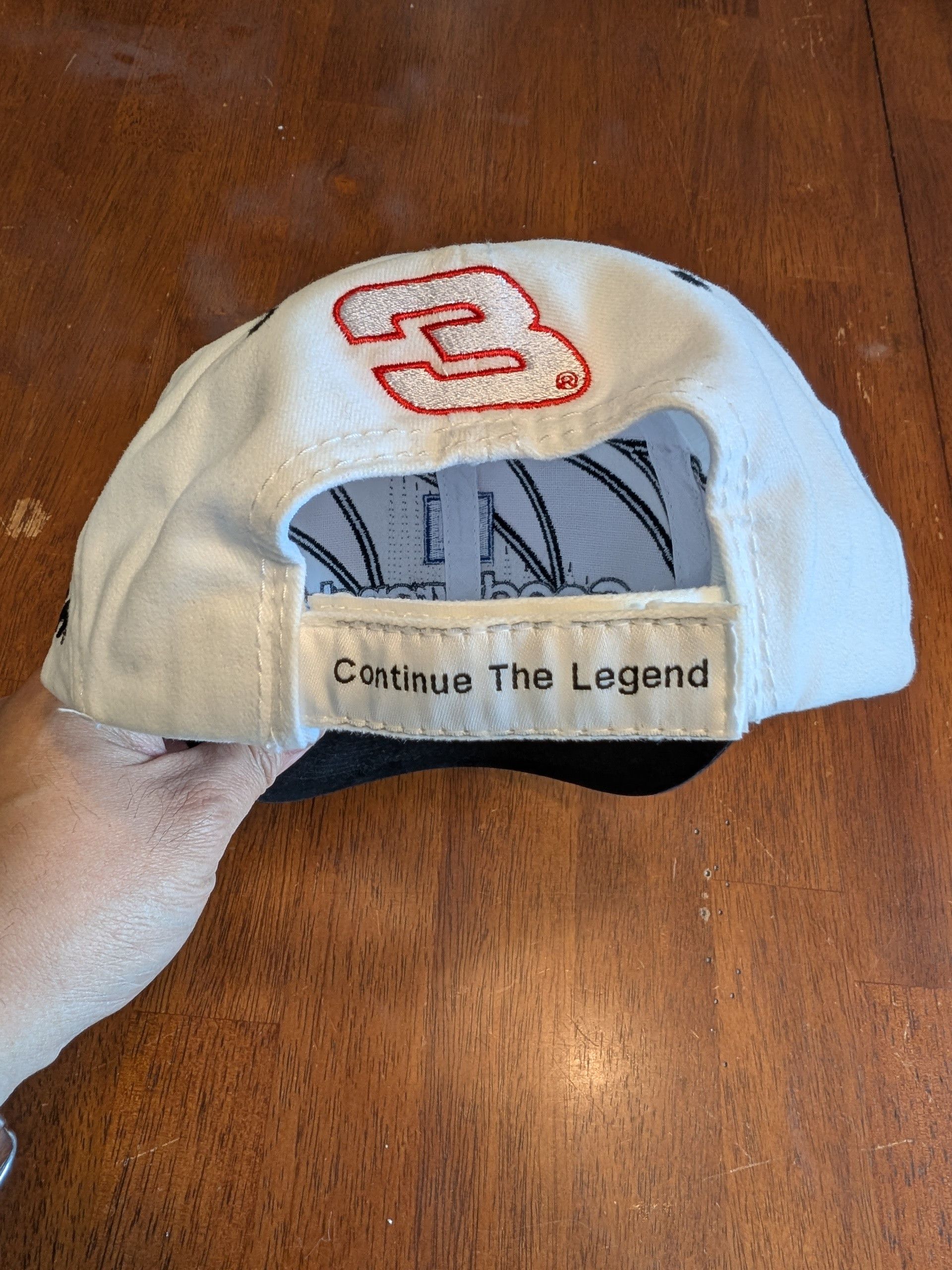 Winners Circle Dale Earnhardt Sr. GM Sharktooth Strapback Hat - Size OS Size ONE SIZE - 4 Thumbnail
