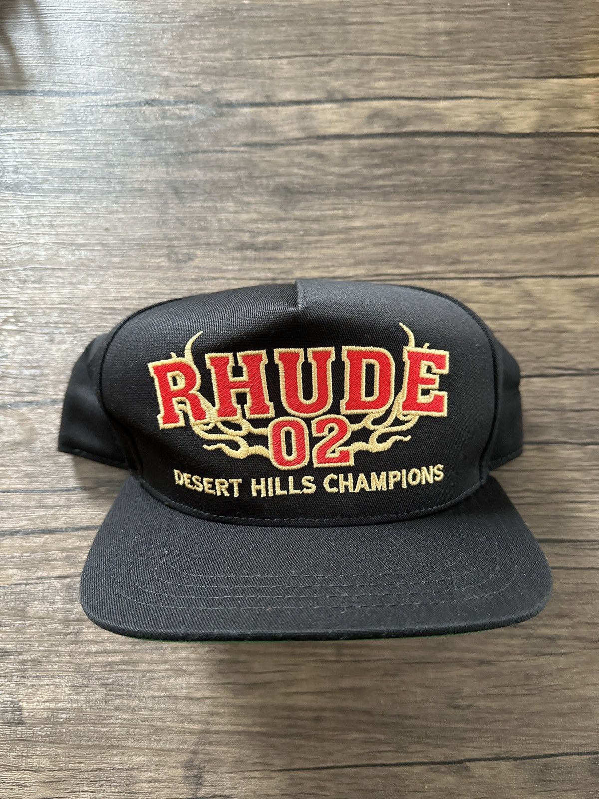 image of Rhude Desert Hills Hat in Black, Men's
