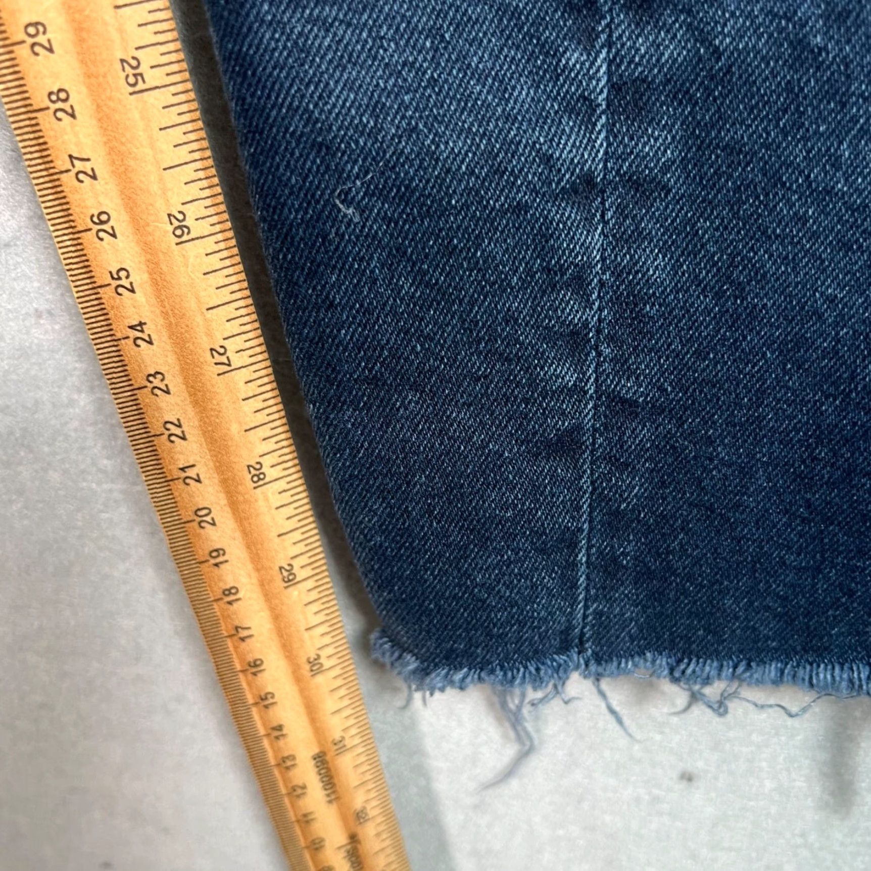 Asos ASOS Mens Tapered Leg Jeans Size 30 Blue Cotton Blend Denim Size US 30 / EU 46 - 7 Thumbnail
