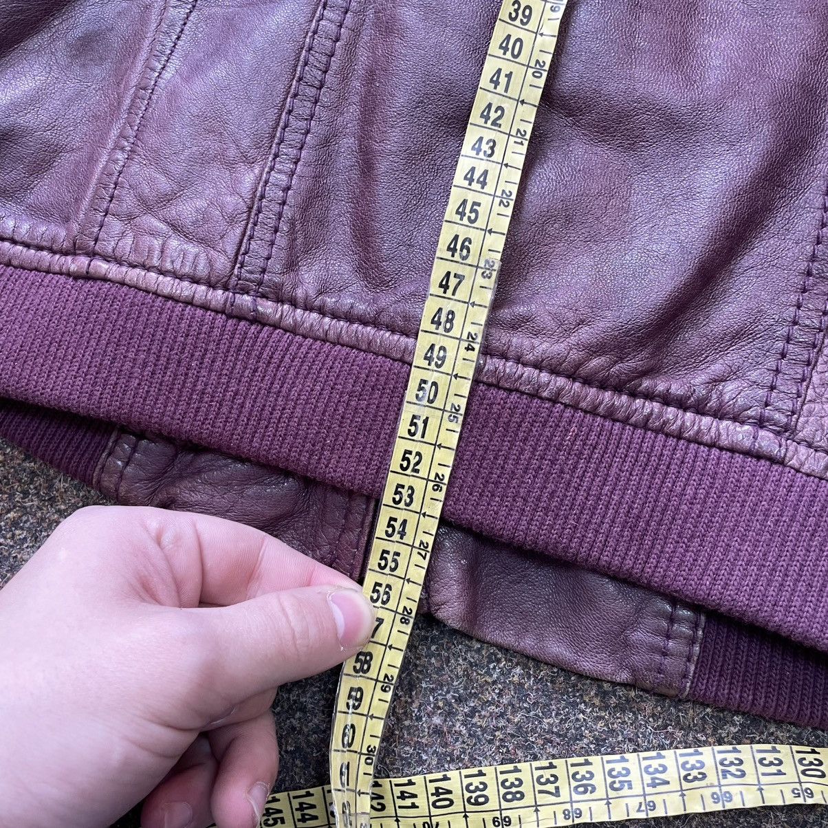 Genuine Leather Vintage Y2K Leather Jacket Biker Punk Opium BALENCIAGA Style Size M / US 6-8 / IT 42-44 - 7 Thumbnail