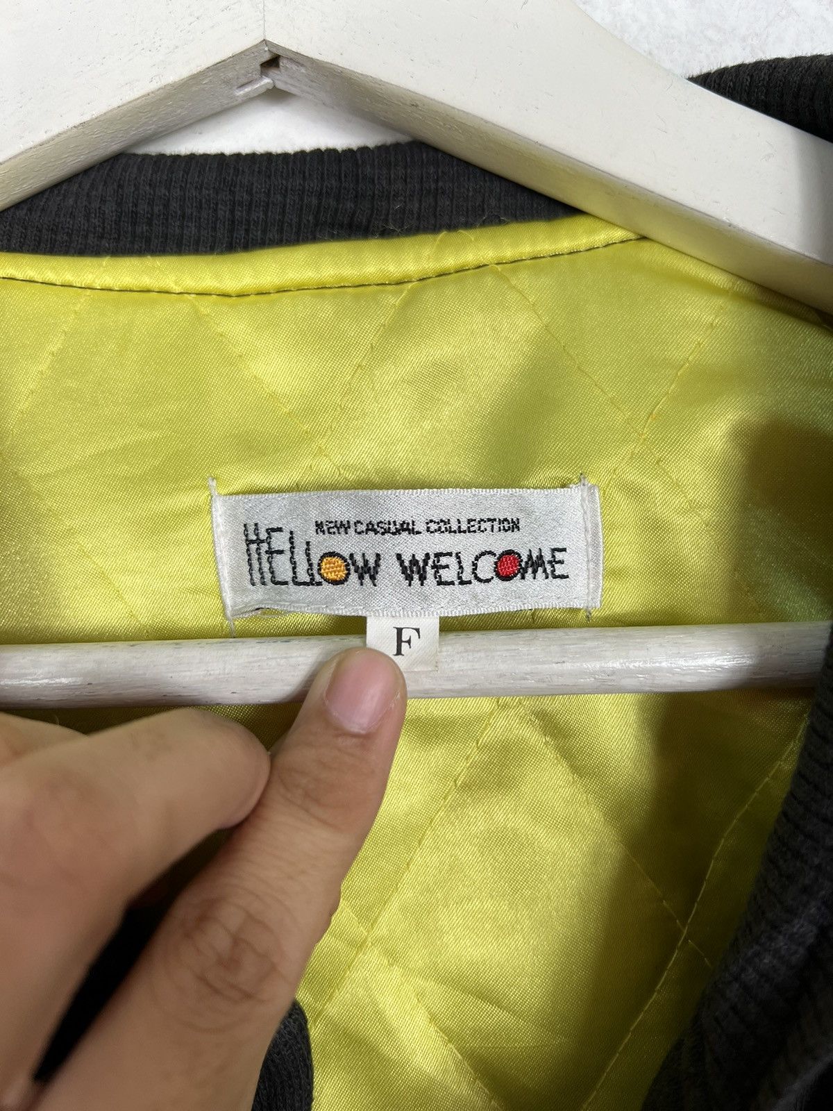 Japanese Brand 🔥 VINTAGE HOCKEY BOMBER VARSITY BOMBER JACKET Size US M / EU 48-50 / 2 - 13 Thumbnail